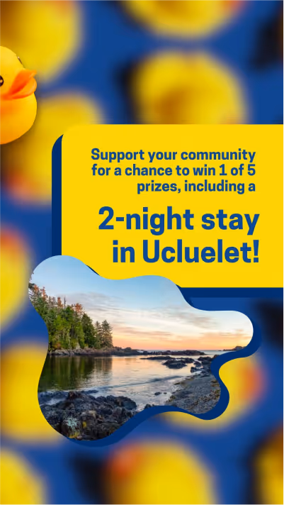 creative design samples from Nimble Digital's work for Campbell River Daybreak Rotary