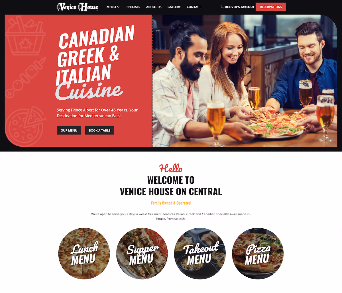 creative design samples from Nimble Digital's work for
