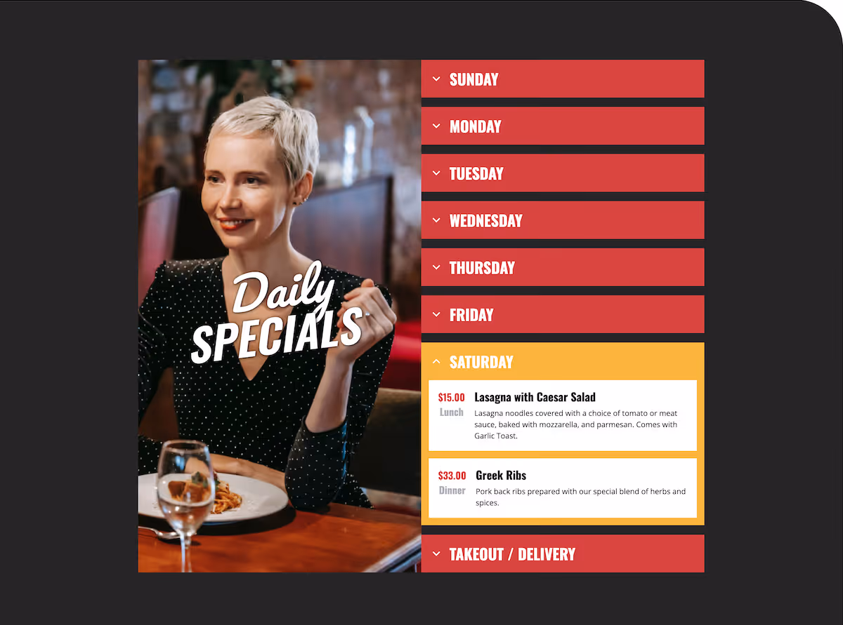 creative design samples from Nimble Digital's work for