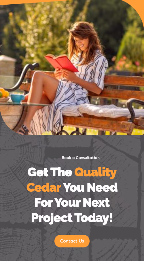 creative design samples from Nimble Digital's work for Prairie Cedar