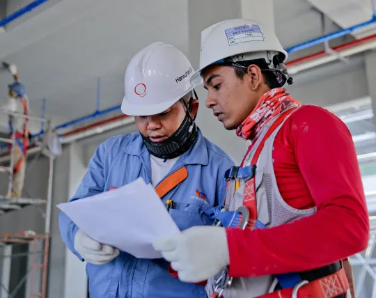 Construction Webflow Template - Doha - Designed by Azwedo.com and Wedoflow.com