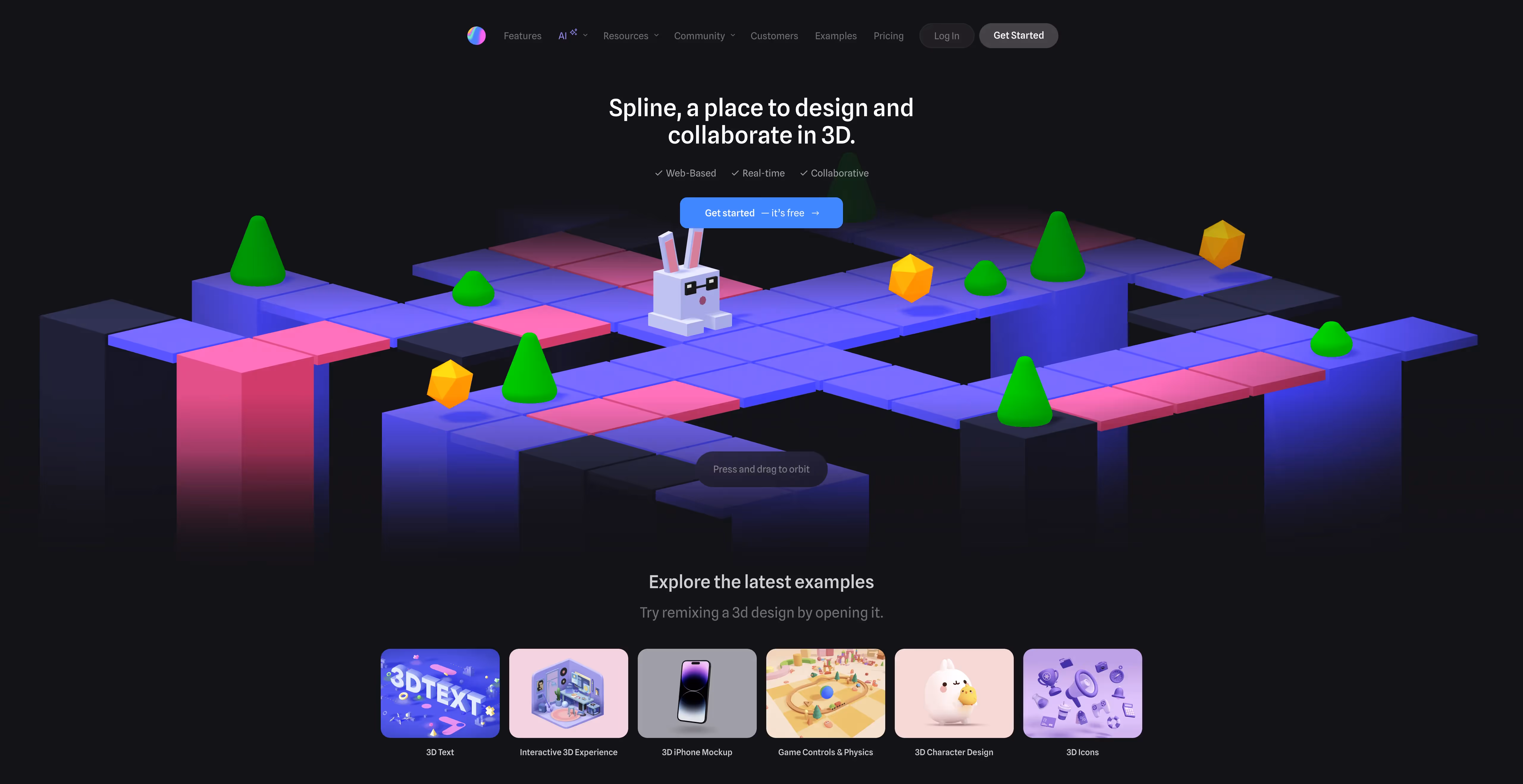 Splineホームページ