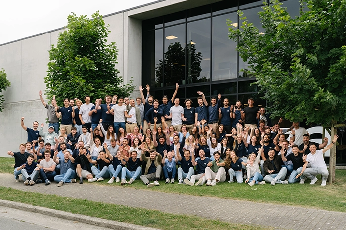 Photo de toute l'équipe Vertuoza