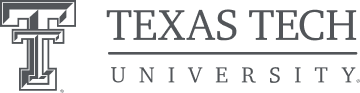 Texas Tech University logo with double T symbol and text.