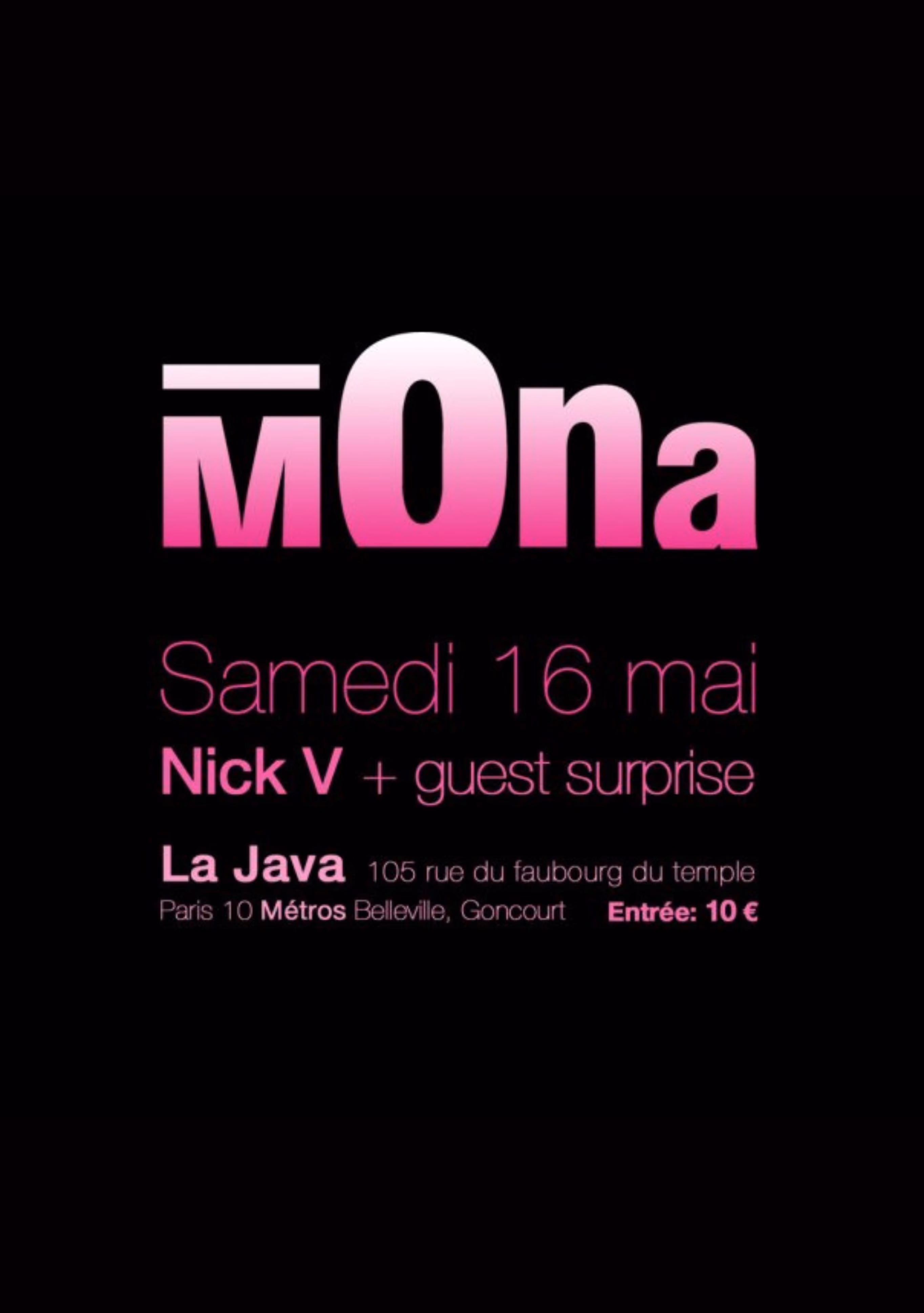 La Mona avec Thugfucker, ThankYou et Nick V