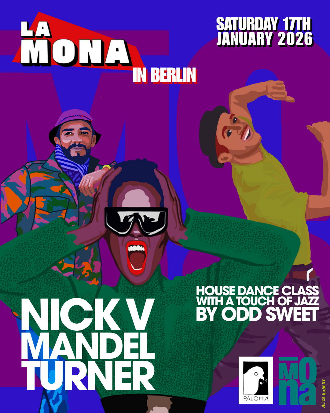 La Mona klubnacht in Berlin