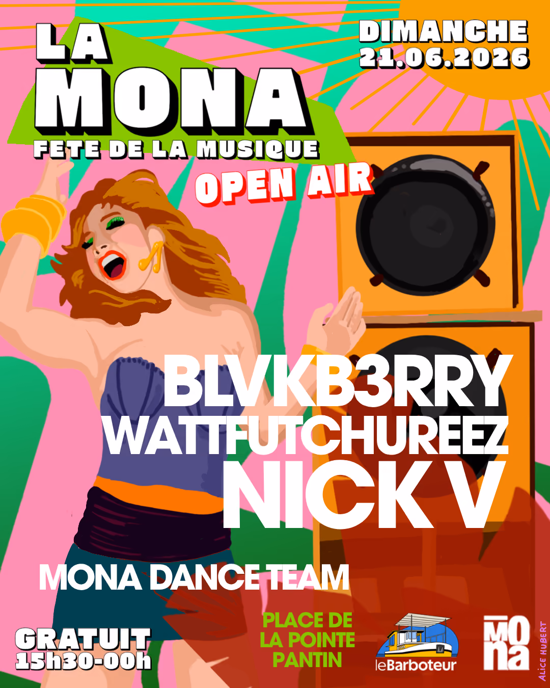Fête De La Musique Avec La Mona Au Barboteur