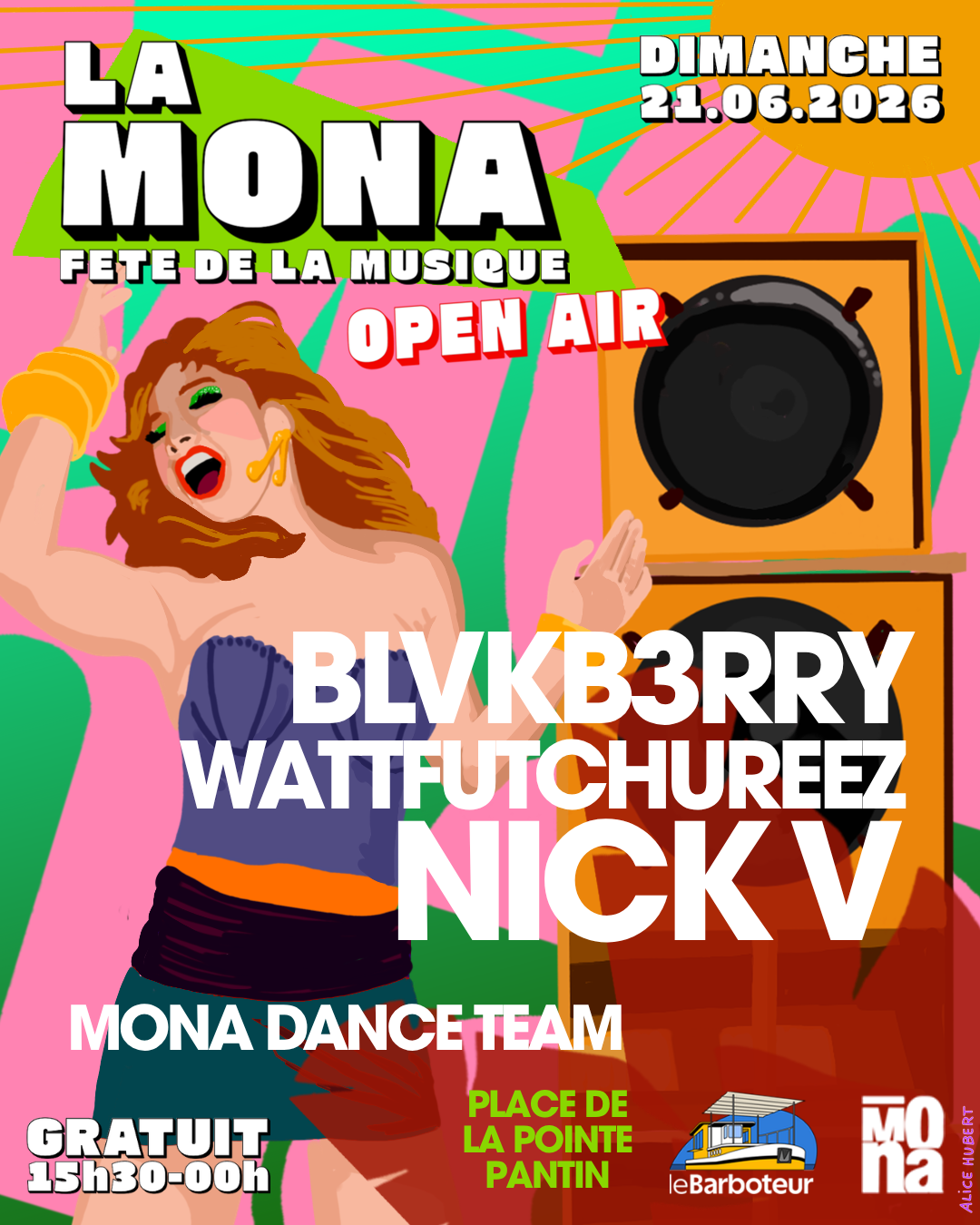 Fête De La Musique Avec La Mona Au Barboteur