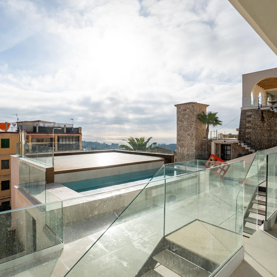 Dúplex estilo moderno con vistas al mar en Génova