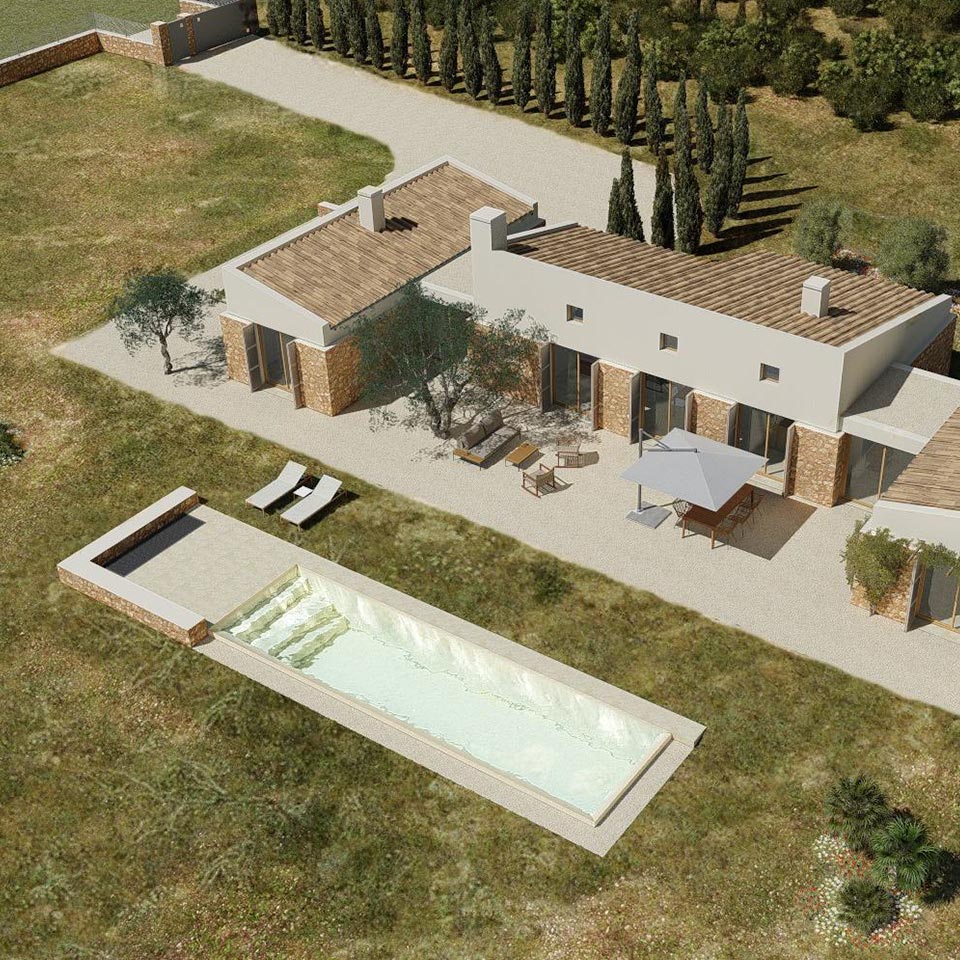 Finca de nueva construcción 