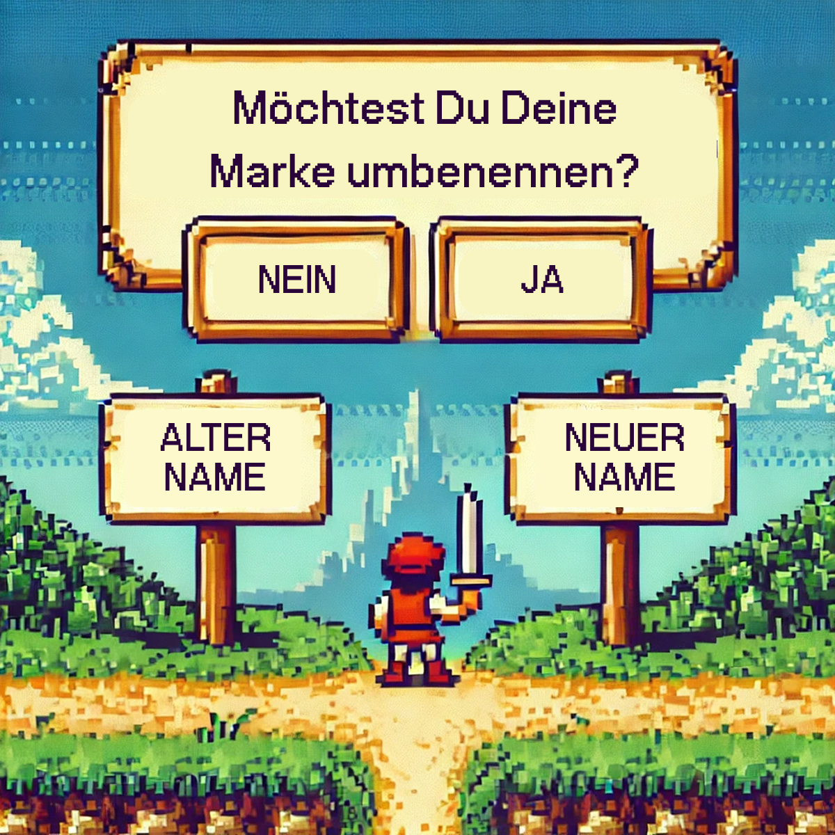 Brand Naming Teil 3: Deine Marke umbenennen.