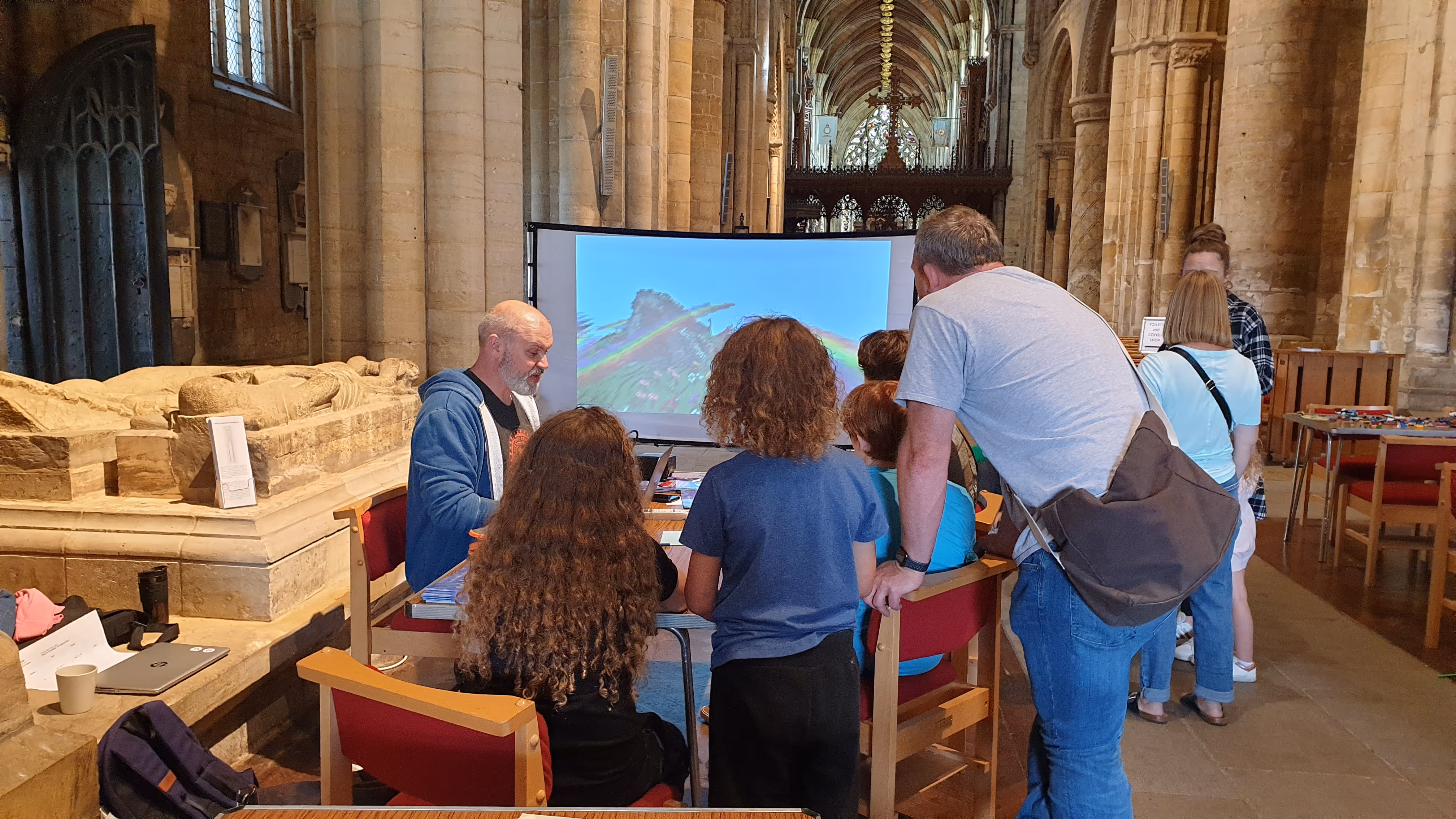 A Minecraft Drop-In Day At Selby Abbey