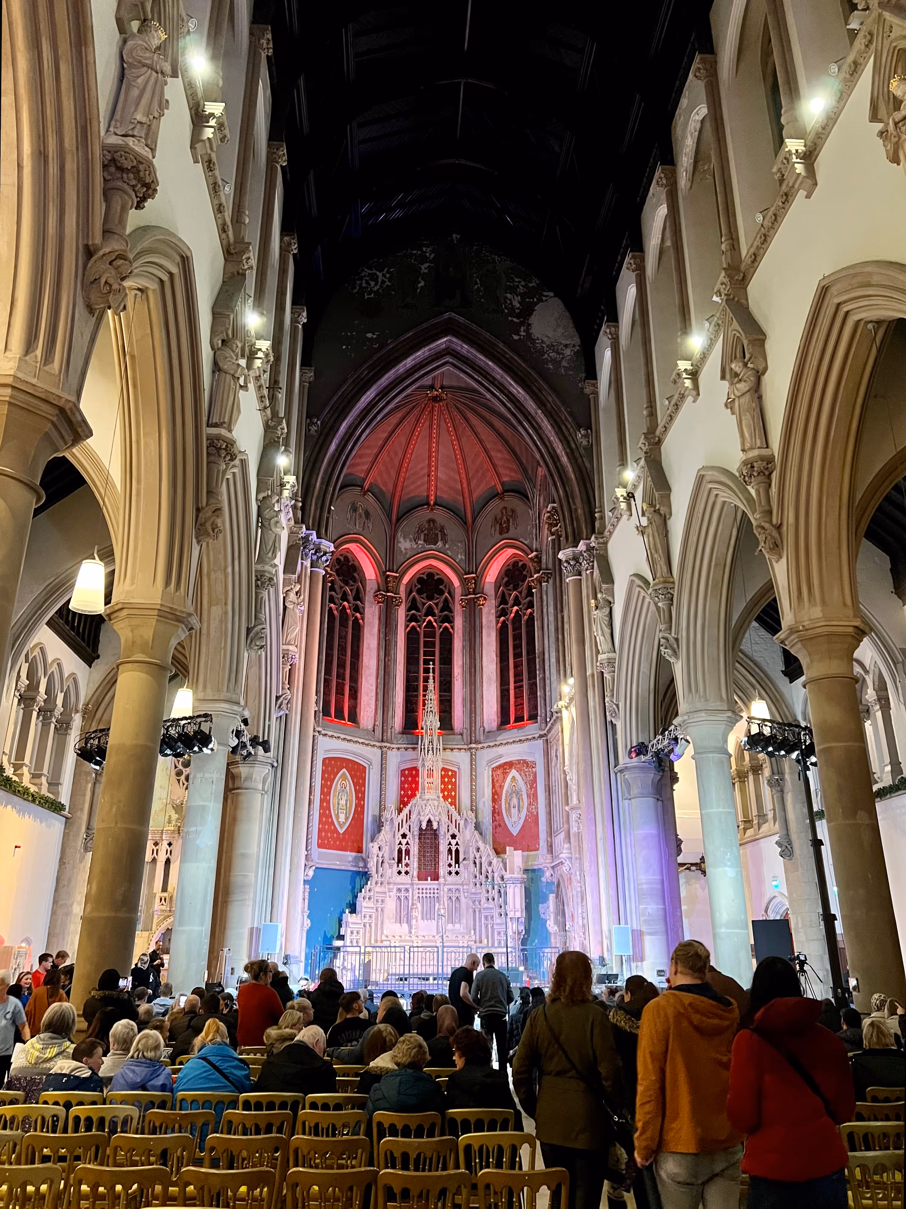 The Interior of Gorton Monastery
