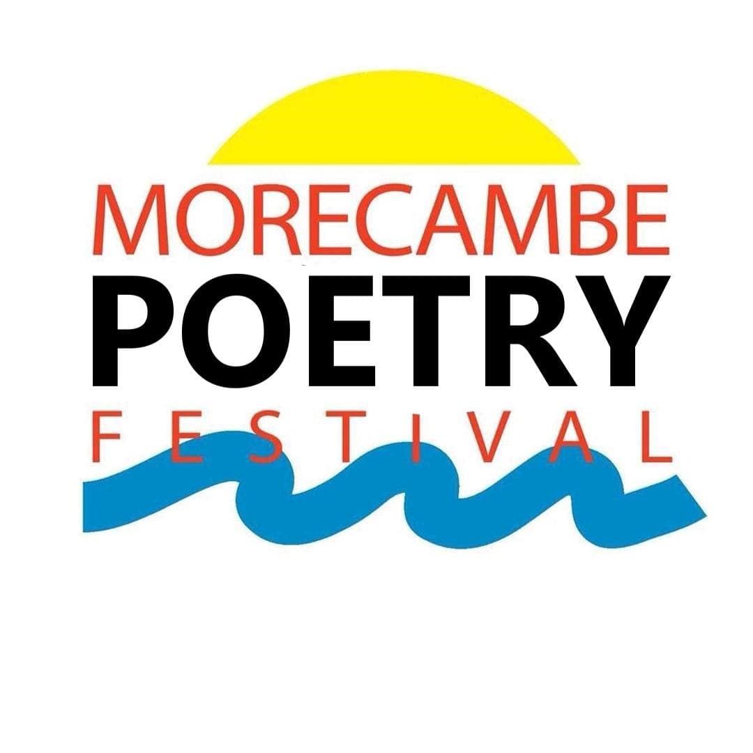 Morecambe Poetry Festival graphic. Festival takes place September 12 -14