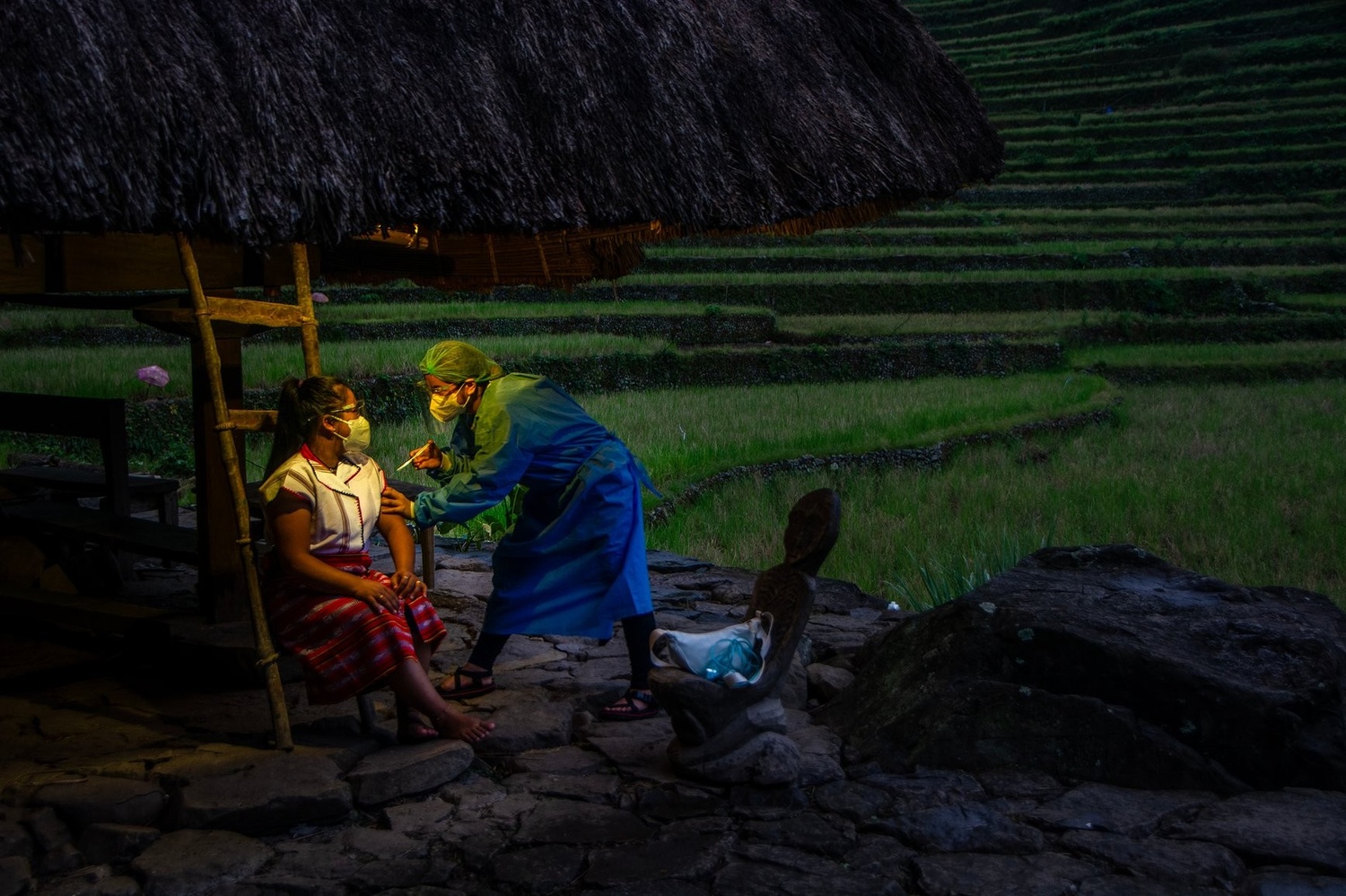 'When The Mountains Won't Move.' Banawe, Ifugao, Philippines 2023. - Gina C Meneses
