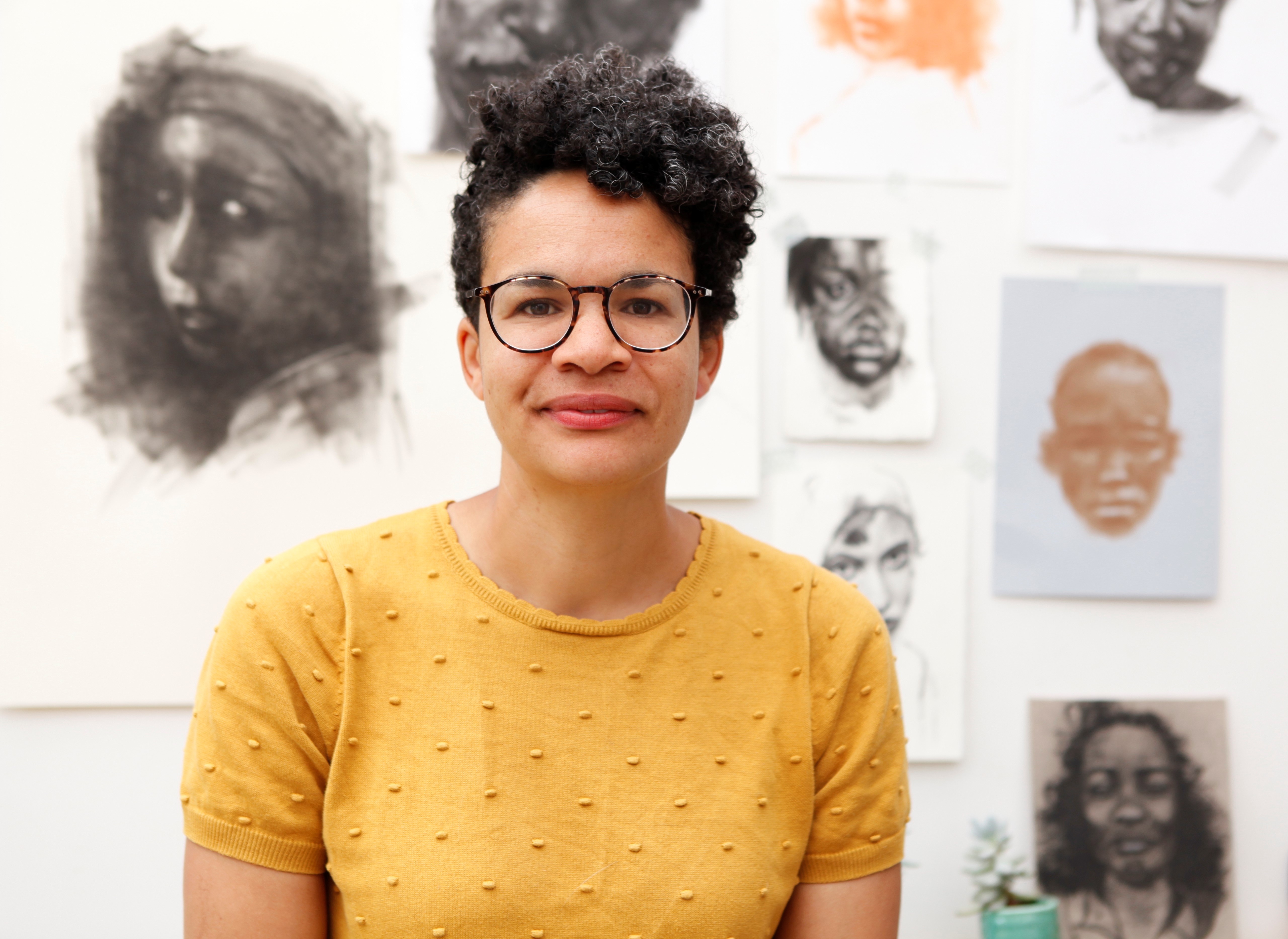 Artist Lela Harris (Image: Lorna Chorley)