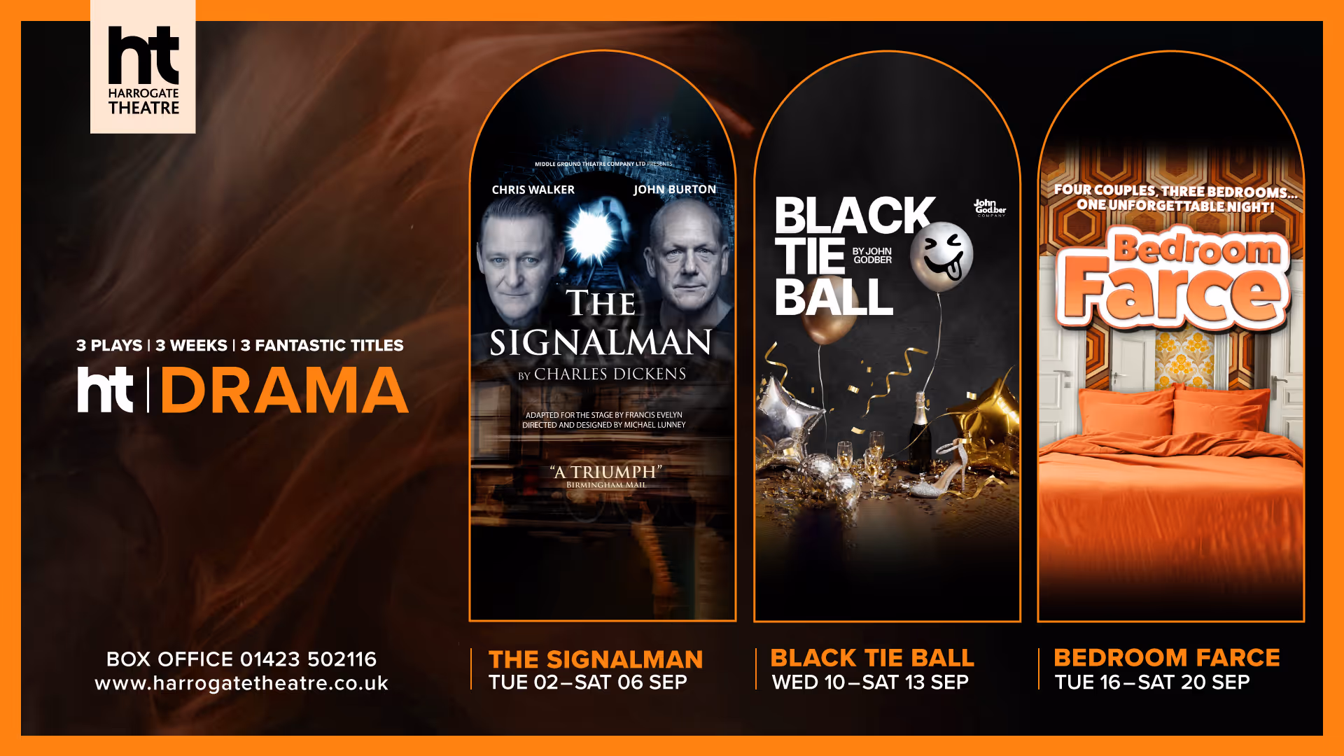 Harrogate Theatre' Drama Season