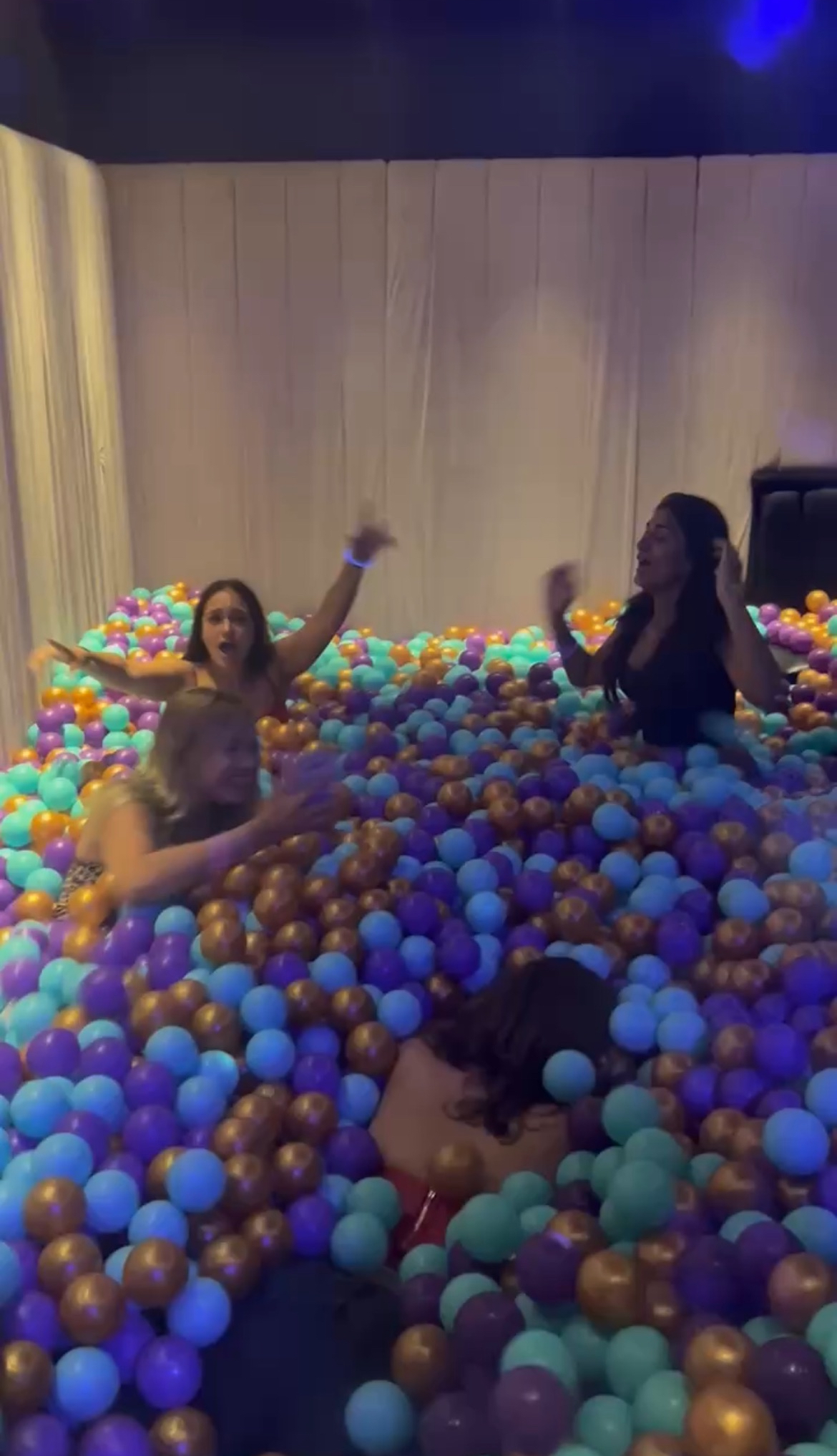 Sixth For Students in a ball pool