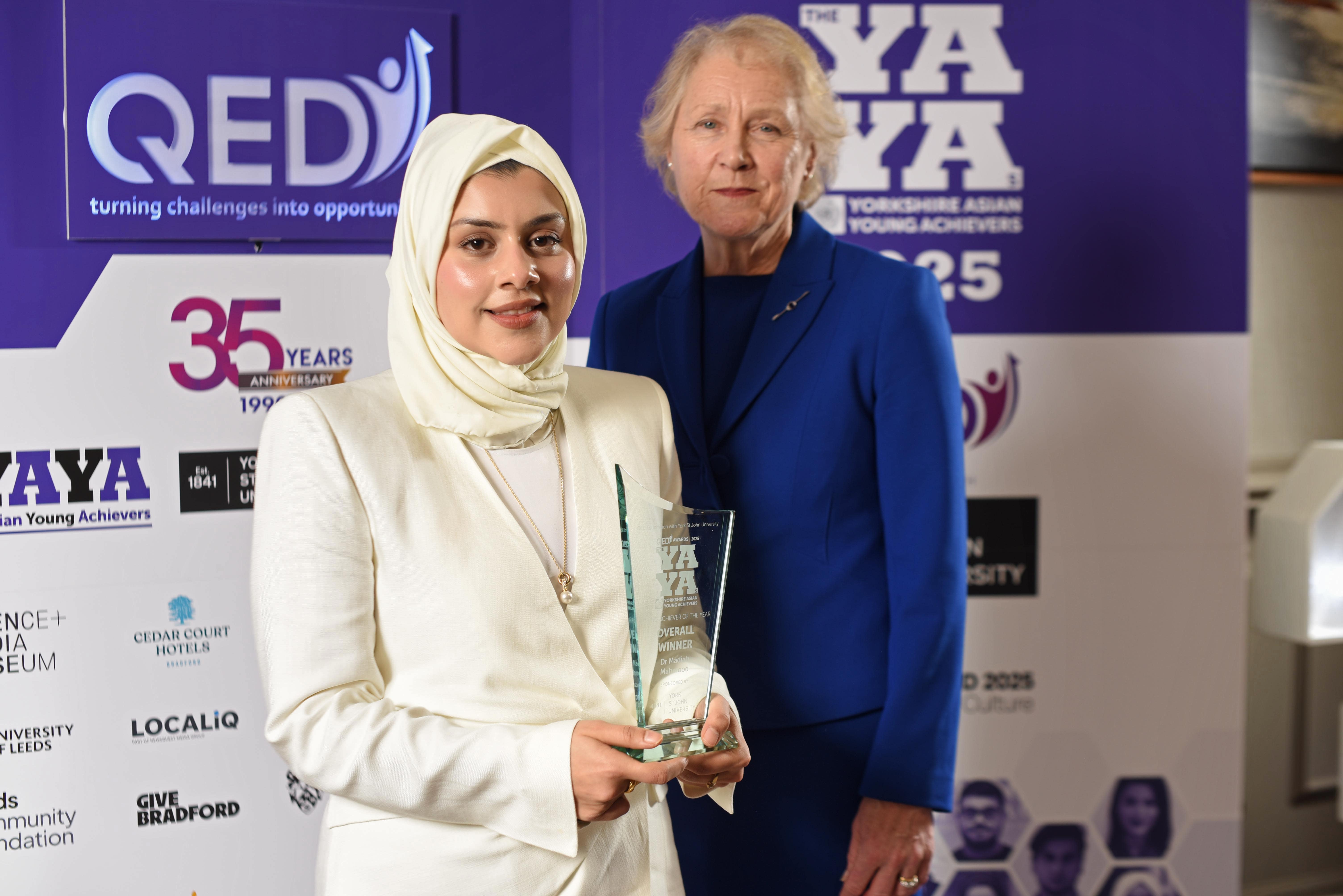 Yorkshire Asian Young Achiever of the Year winner, Dr Madiah Mahmood