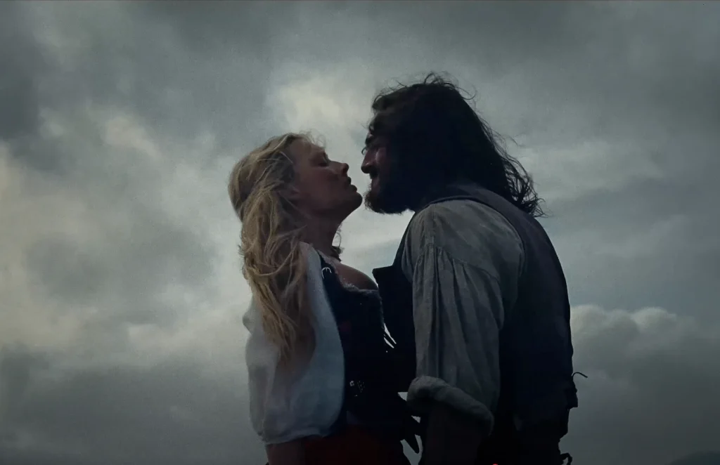 Margot Robbie plays Catherine Earnshaw and Jacob Elordi plays Heathcliff