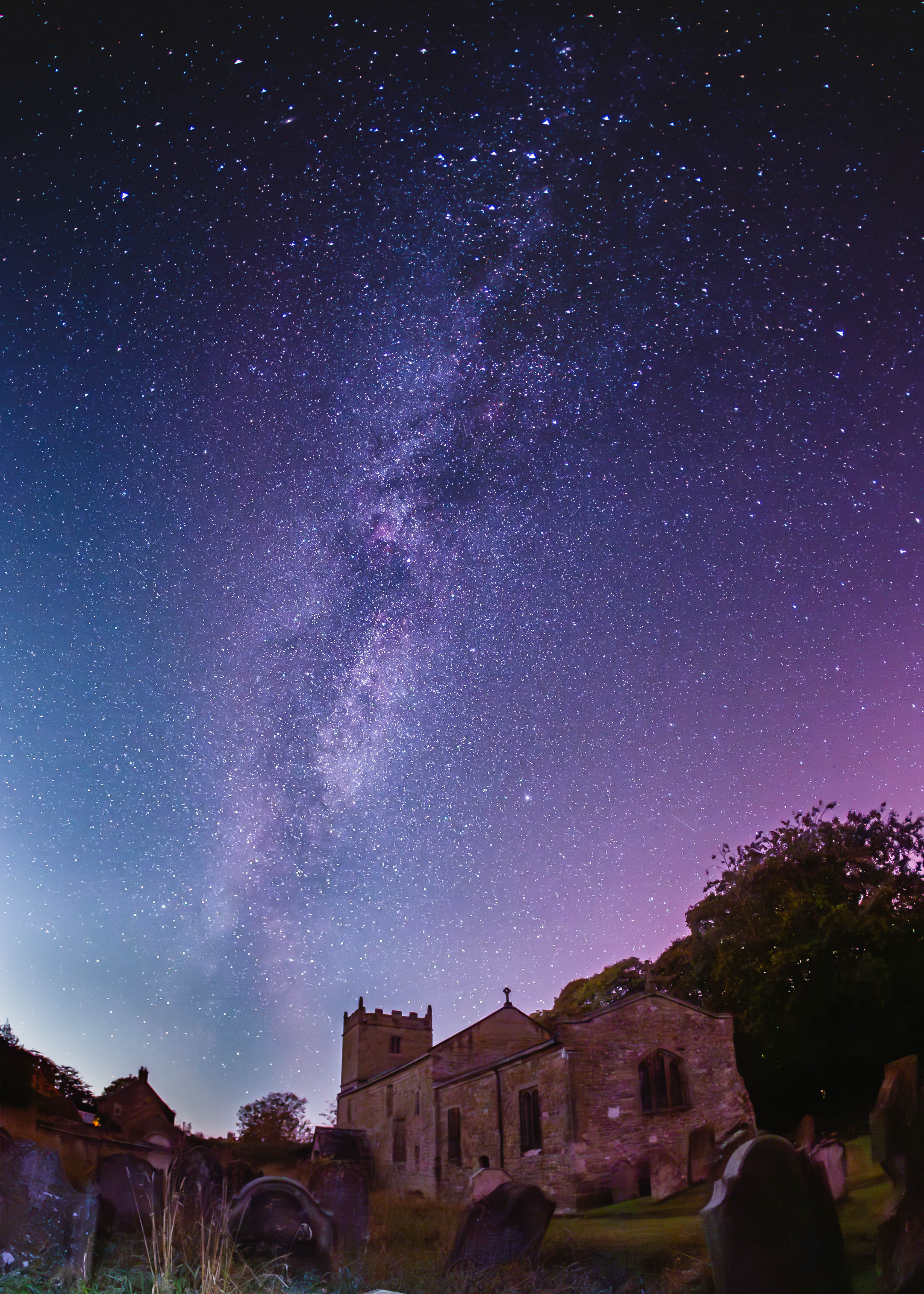St Matins Church, Bulmer - Beneath The Milky Way (Image: Chris Lowther)