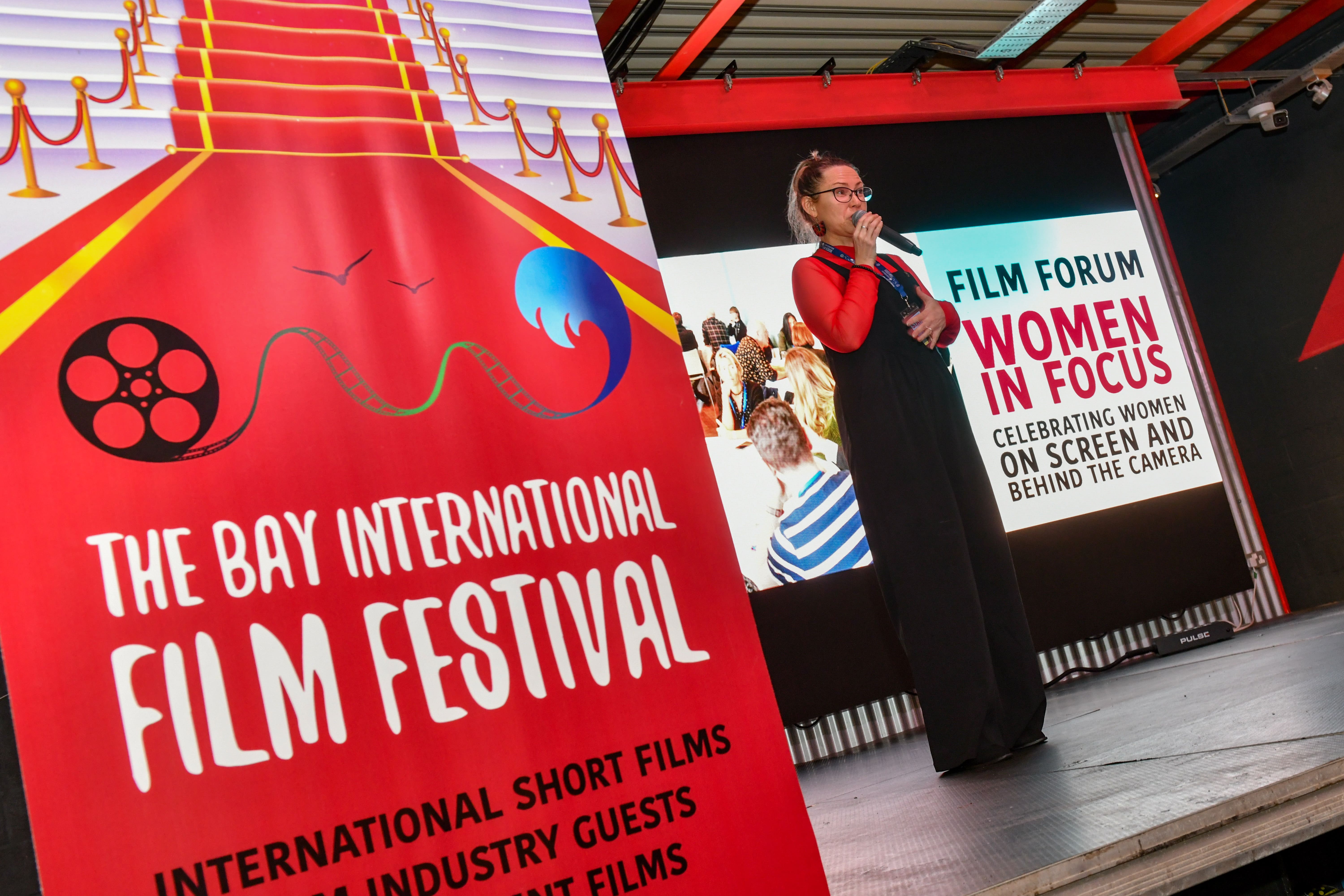 Anna Henderson At The Bay Film Festival (Image: Christopher Holmes)