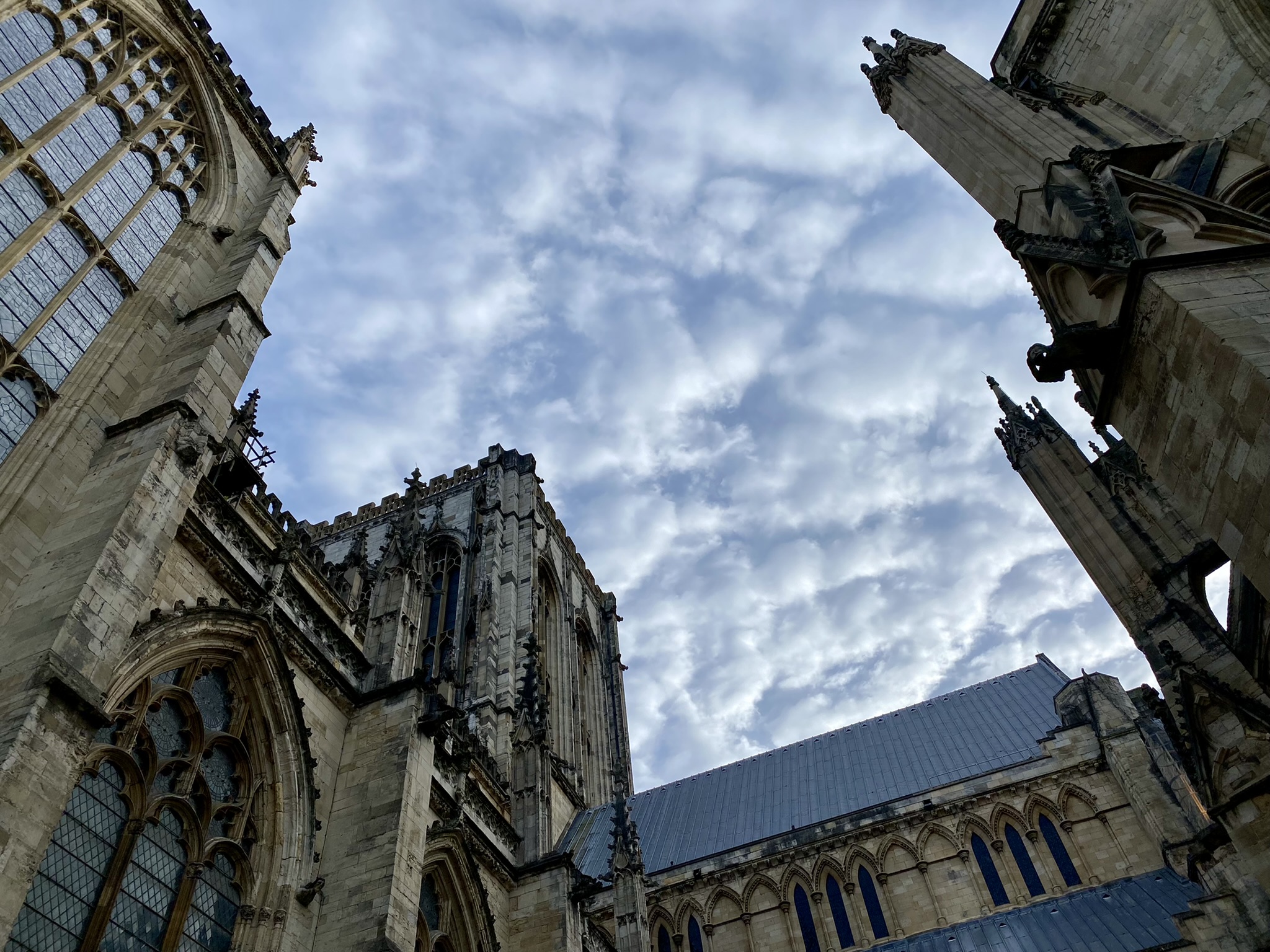 The Sky Framed By York Minster