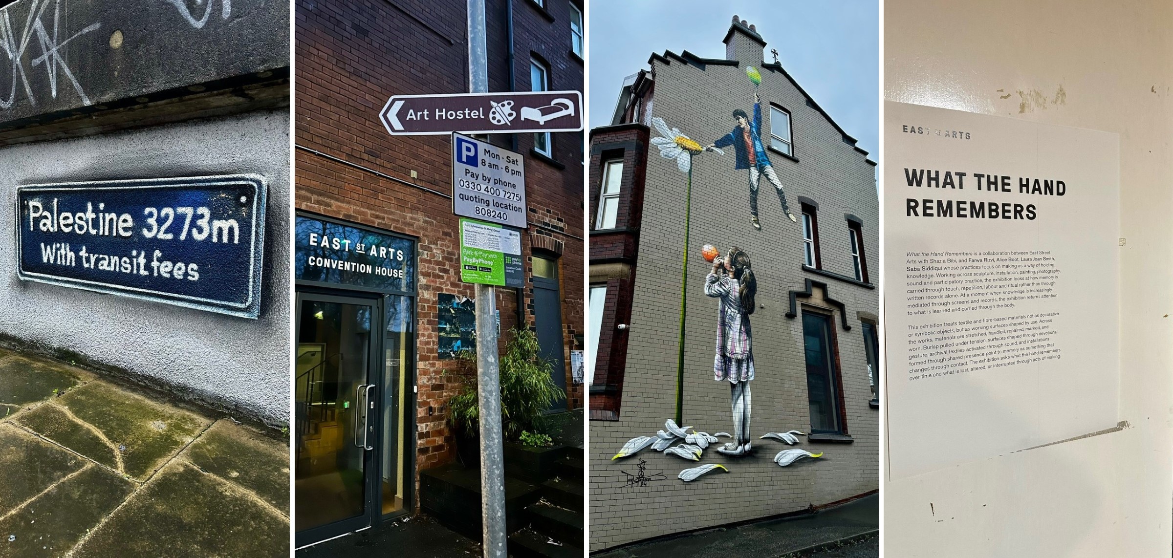  What the Hand Remembers at East Street Arts, Leeds