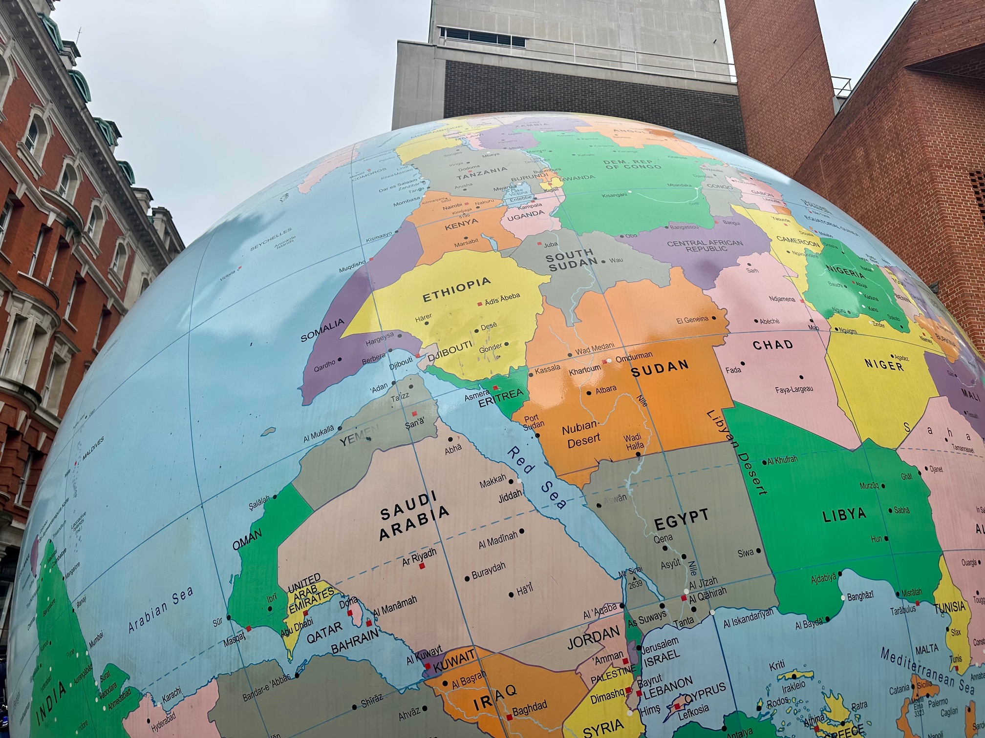 The World Turned Upside Down. Mark Wallinger at London School of Economics