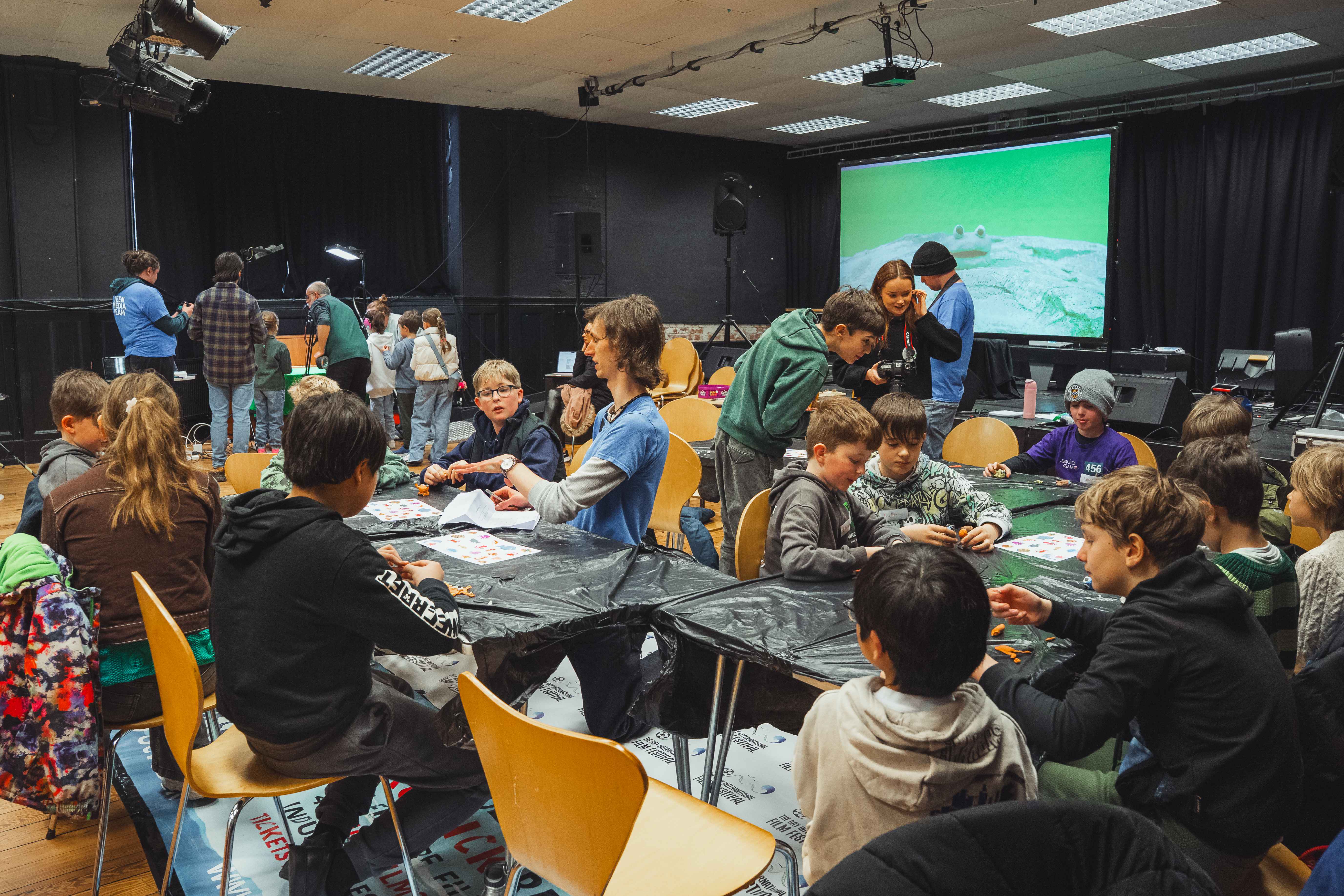 The Festival Animation Workshop for Young People (Image: Miles Gower)