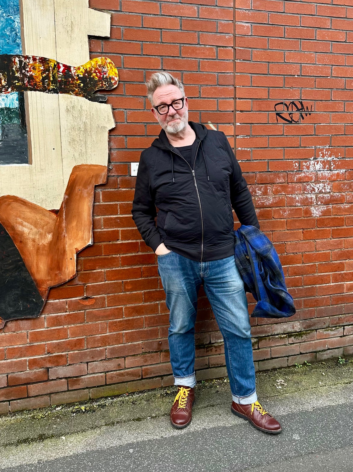 Post Breakfast Burrito Artist Pete McKee in Sheffield