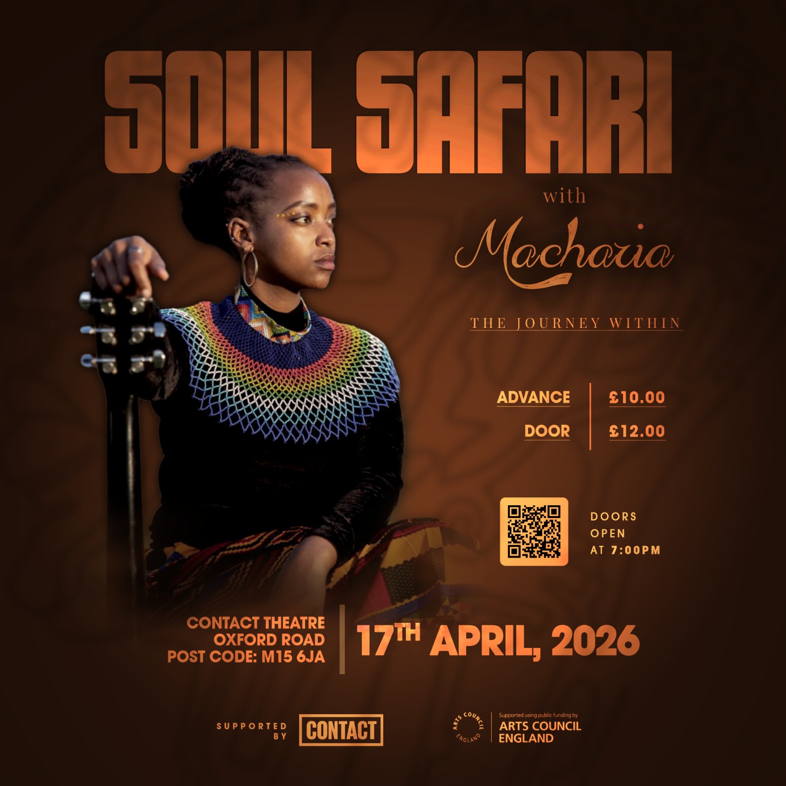 Kenyan Mancunian musician Melanie Macharia