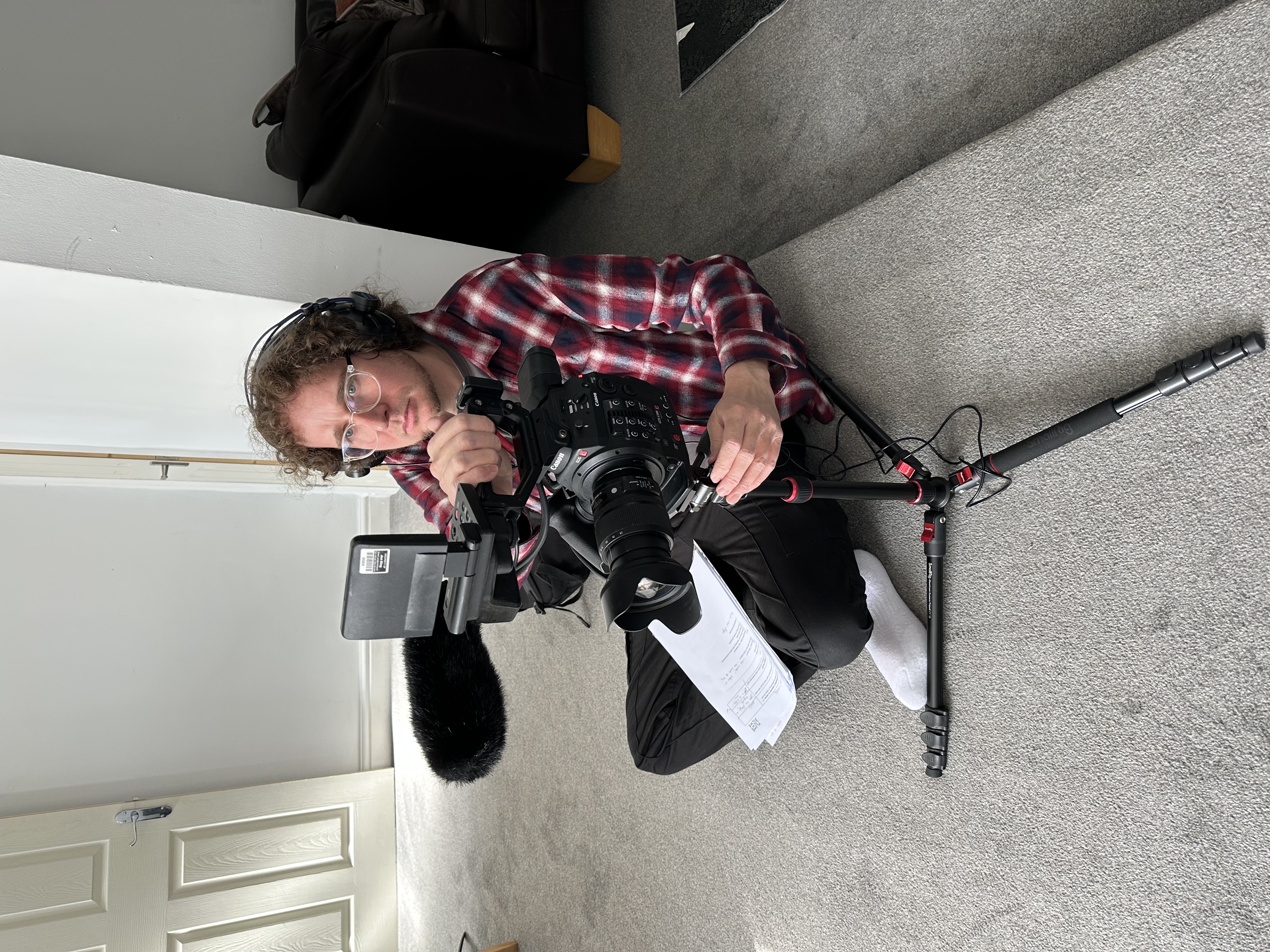 Jon King - Interviewing Kate Pearl as part of his latest film project 'Flagging'