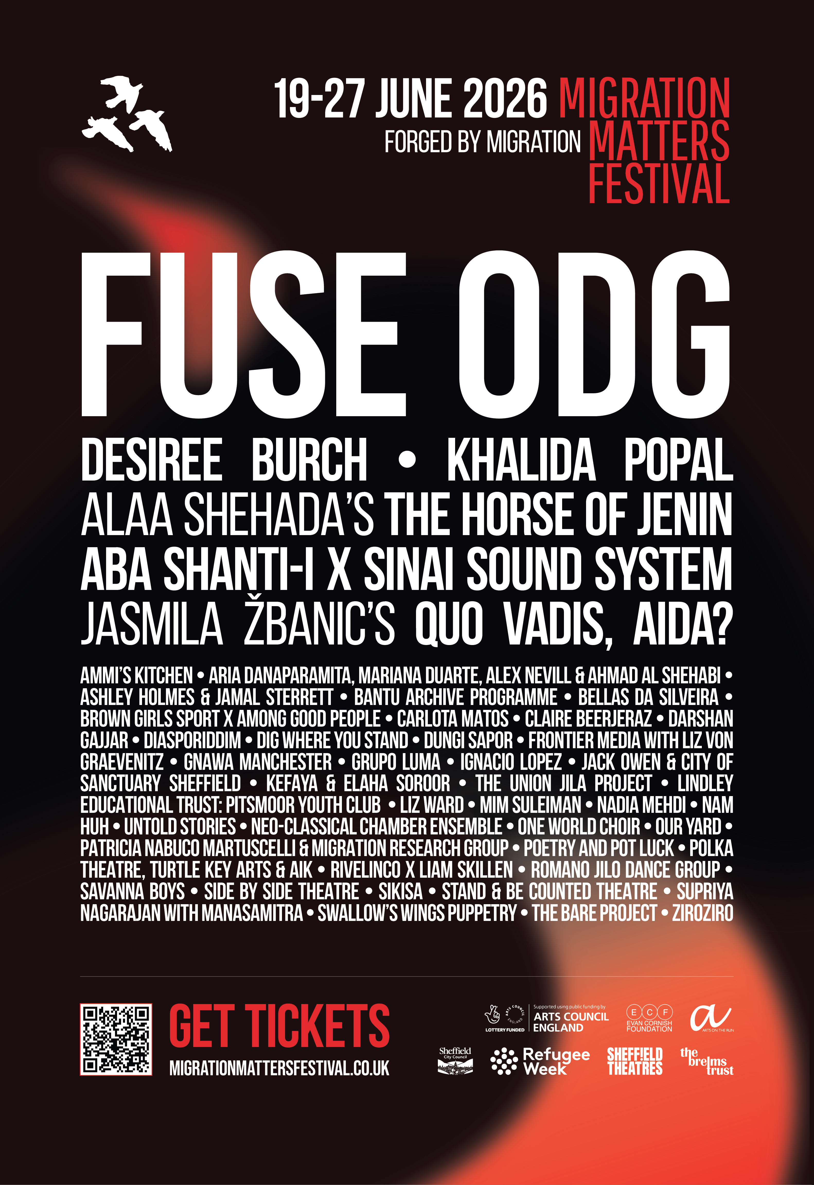 Migration Matters Festival, Sheffield Poster
