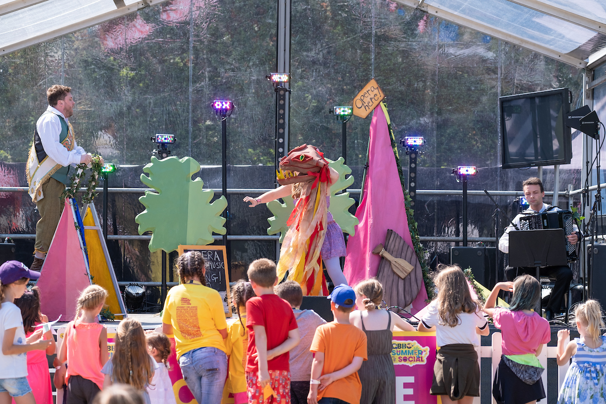 Mini Magic Flute CBBC Summer Social 2018 (Image: Mark McNulty)