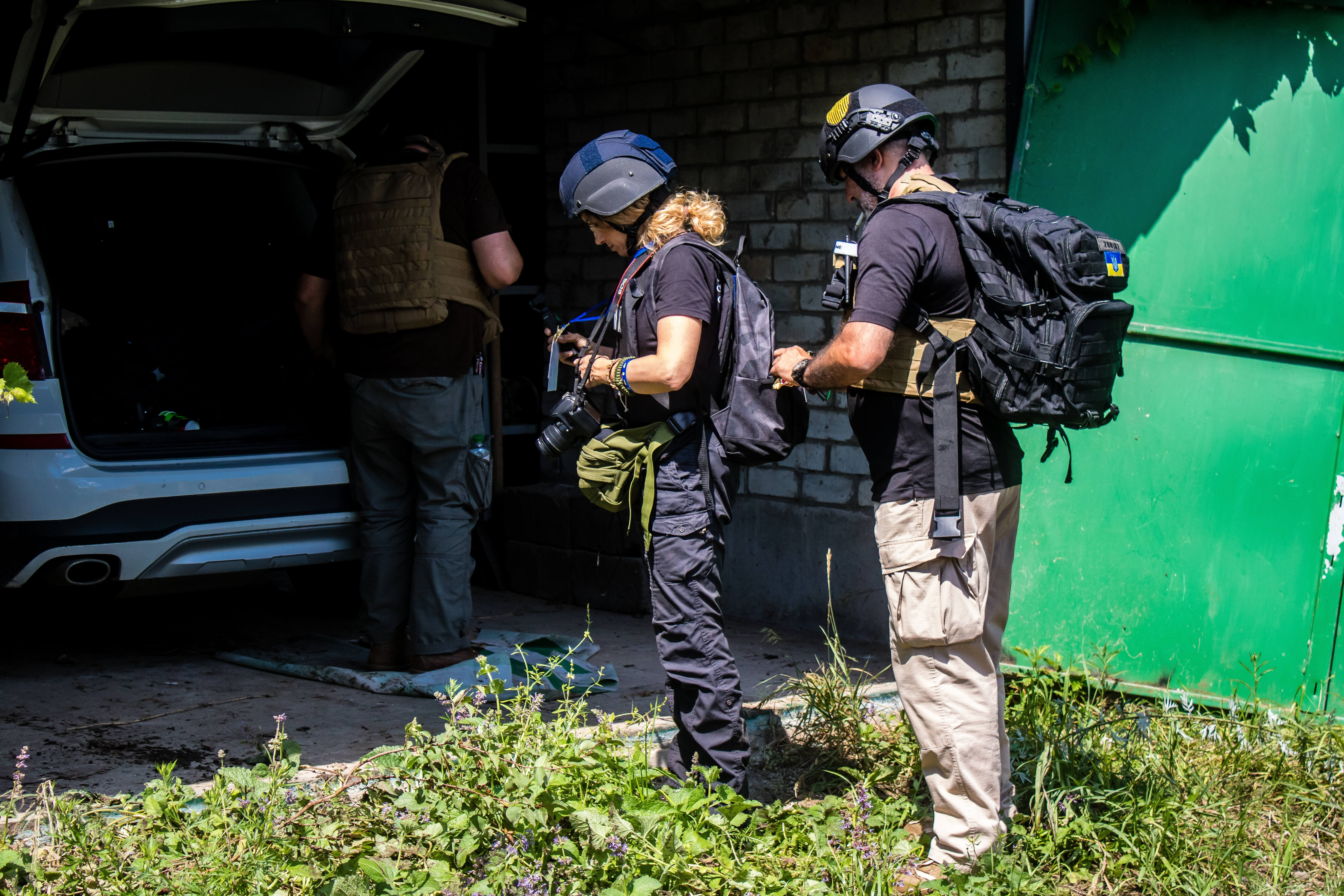 Journalists operating in Ukraine in 2024