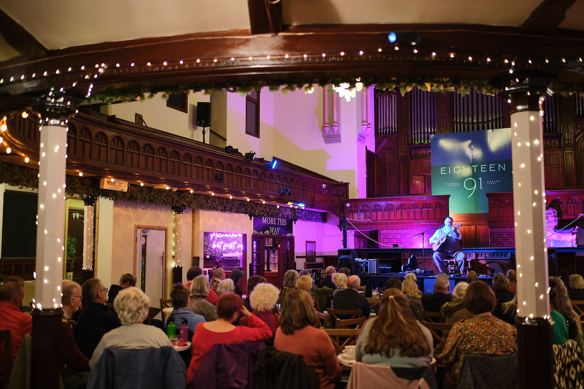 A 2025 Whitby Lit Fest audience (Image: Paul Armstrong)
