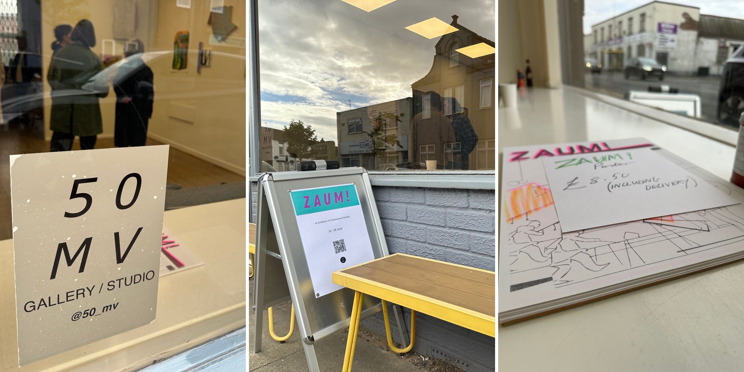 At 50 MV, an artist-run gallery tucked into an unexpected corner of Merseyside, curators Luke Skiffington and James Bacchi-Andreoli have brought together 15 artists whose work stretches, cuts, folds and reassembles the language of painting