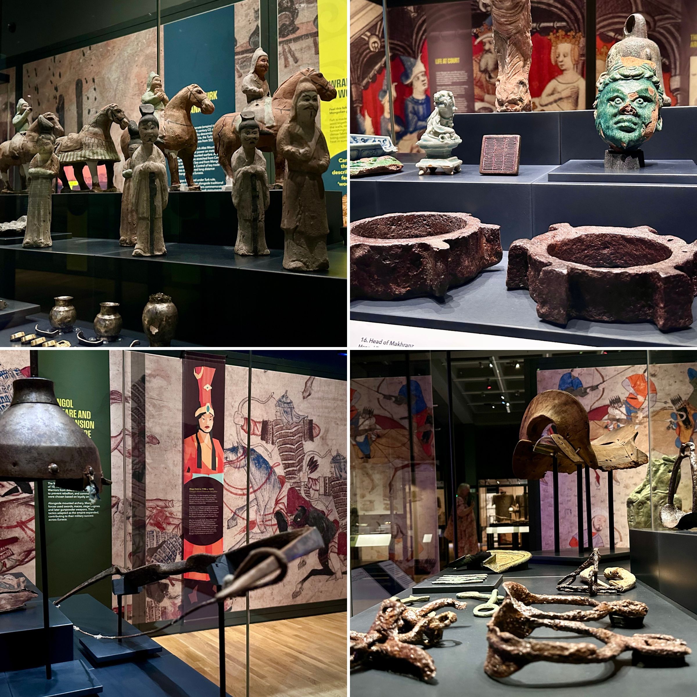 Artefacts from Genghis Khan: How the Mongols Changed the World at Royal Armouries, Leeds