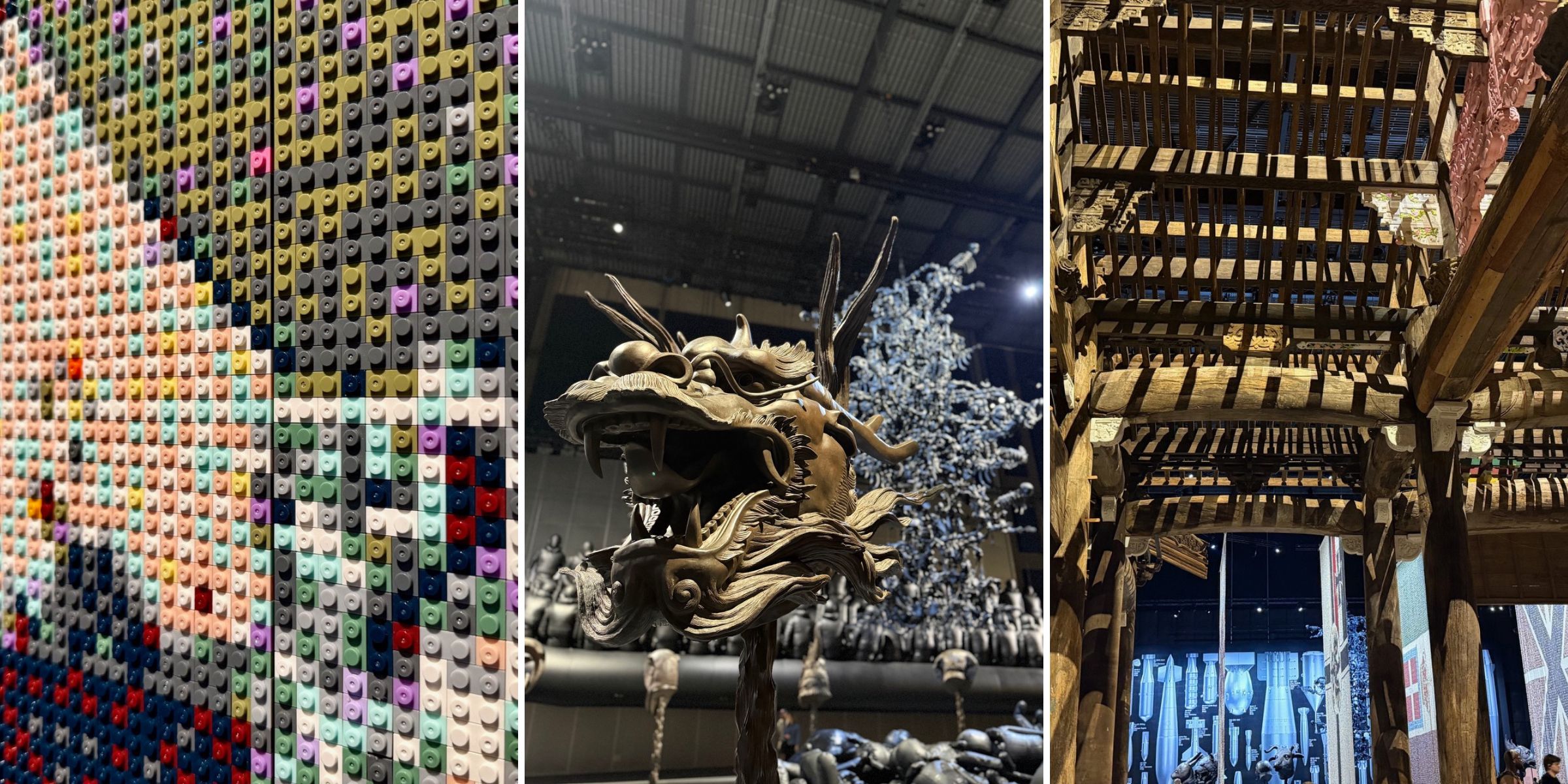 Ai Weiwei at the Manchester launch of Button Up! at Aviva Studios