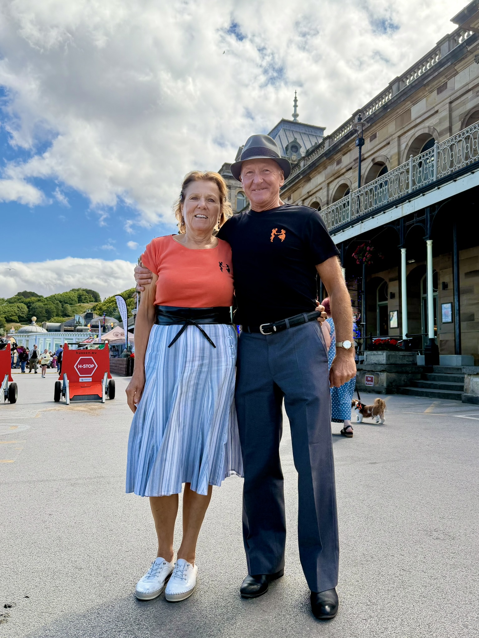 DancersEamonn and Shirley from Yorkshire Koast Jive at Scarborough Spa