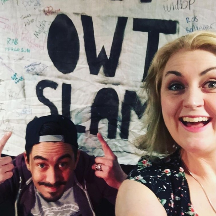 Stu Freestone and Hannah Davies from SAY OWT