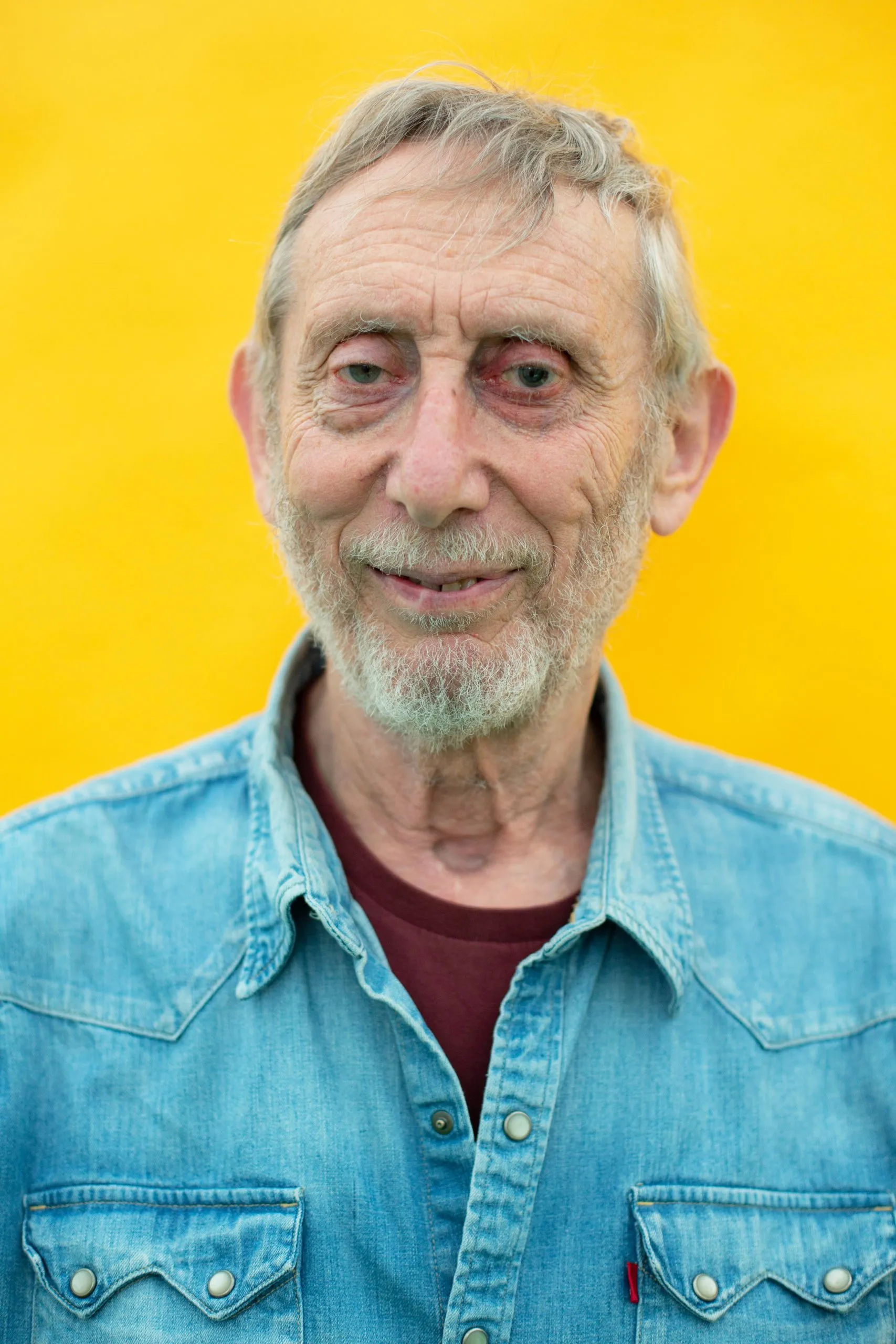 Michael Rosen (Image: Bille Charity/Hay Festival)