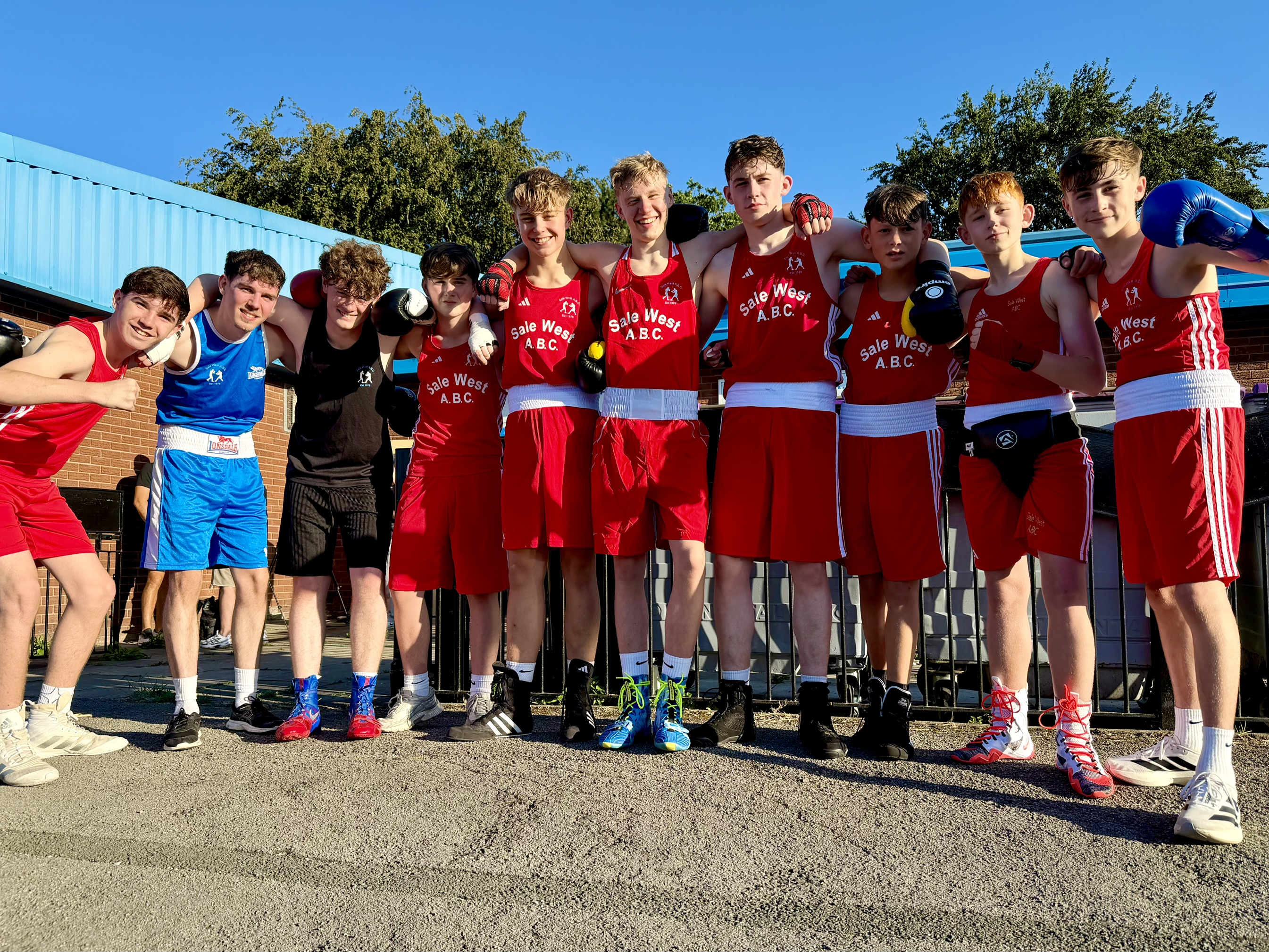 Awesome Young Men at Sale Amateur Boxing Club