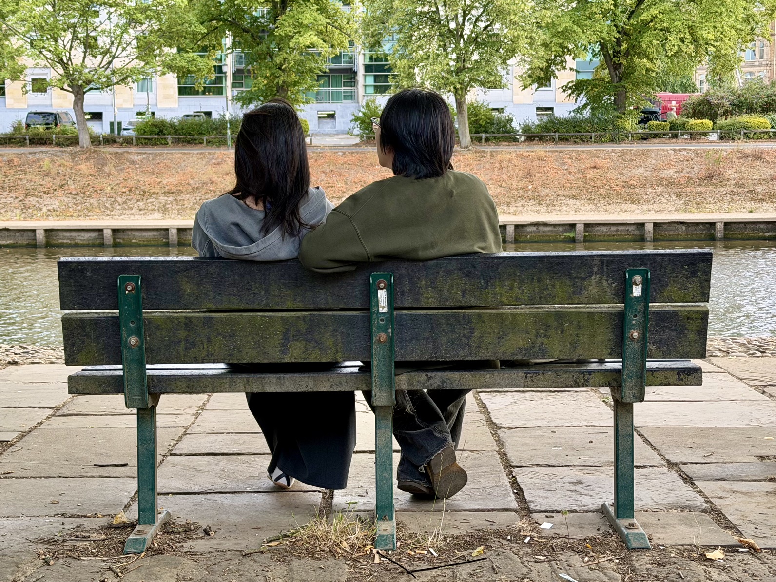 MagNorth: Two people, one bench and the quieter edge of the city