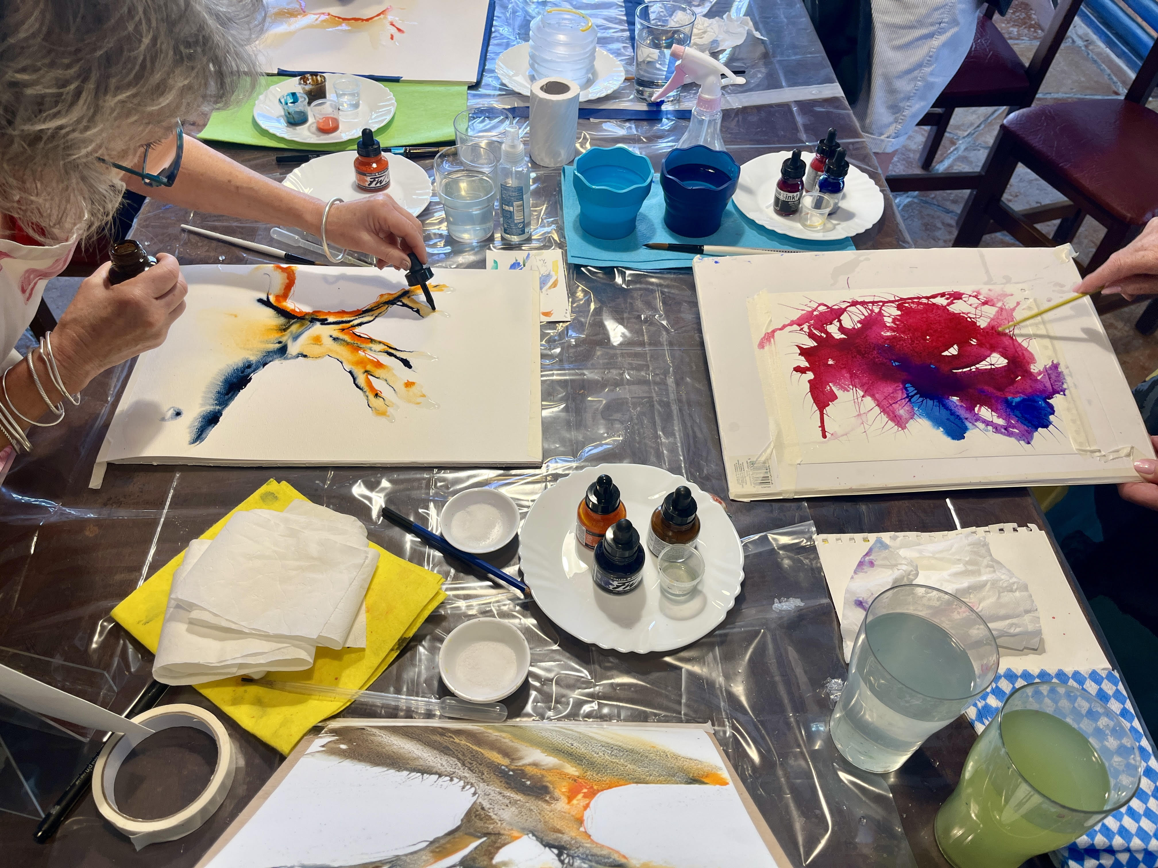 Mindful Month - Art Workshops - Credit Ione Harrison Art (