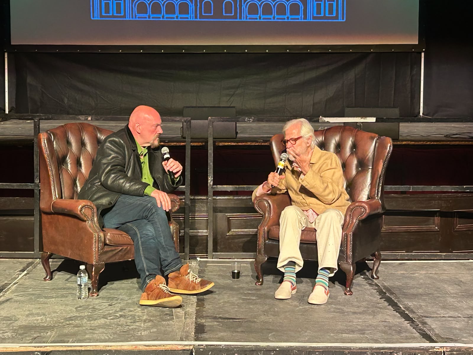 Graham Duff and Jan Harlan at the 2026 Morecambe Fringe
