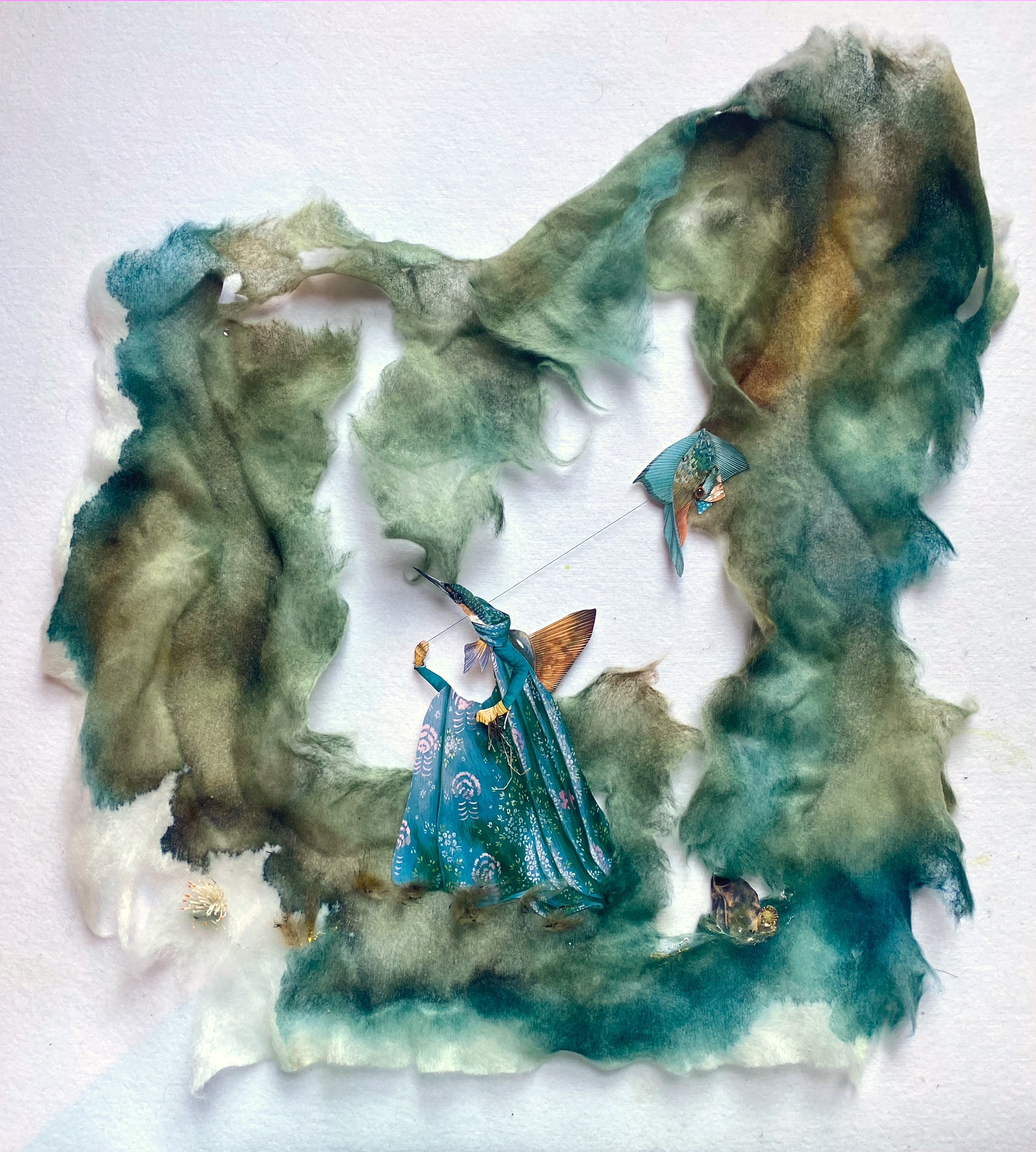 Kingfisher Kite. Ruby Tingle