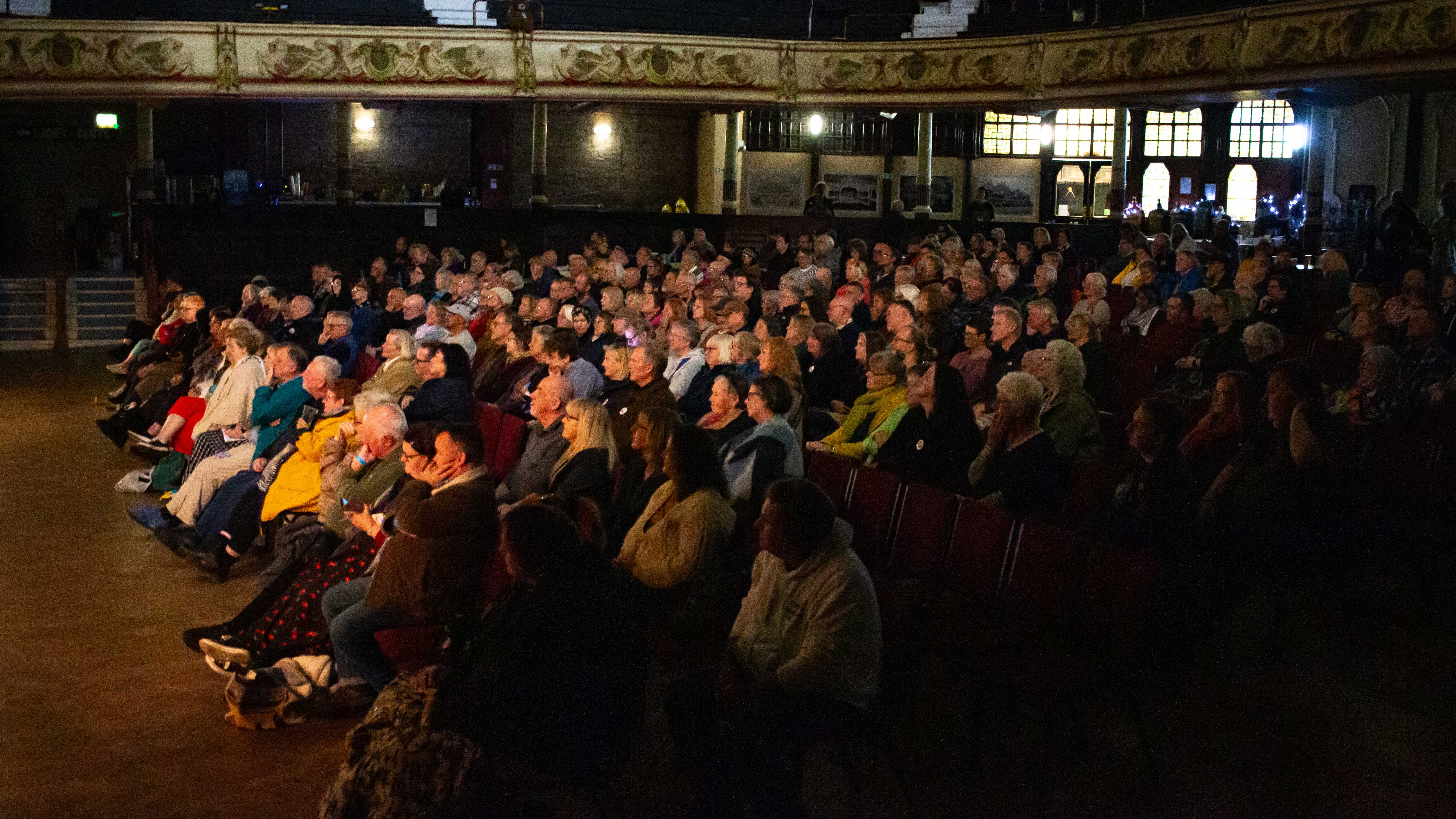 A packed-out Winter Gardens (Image: Alastair Robbins)