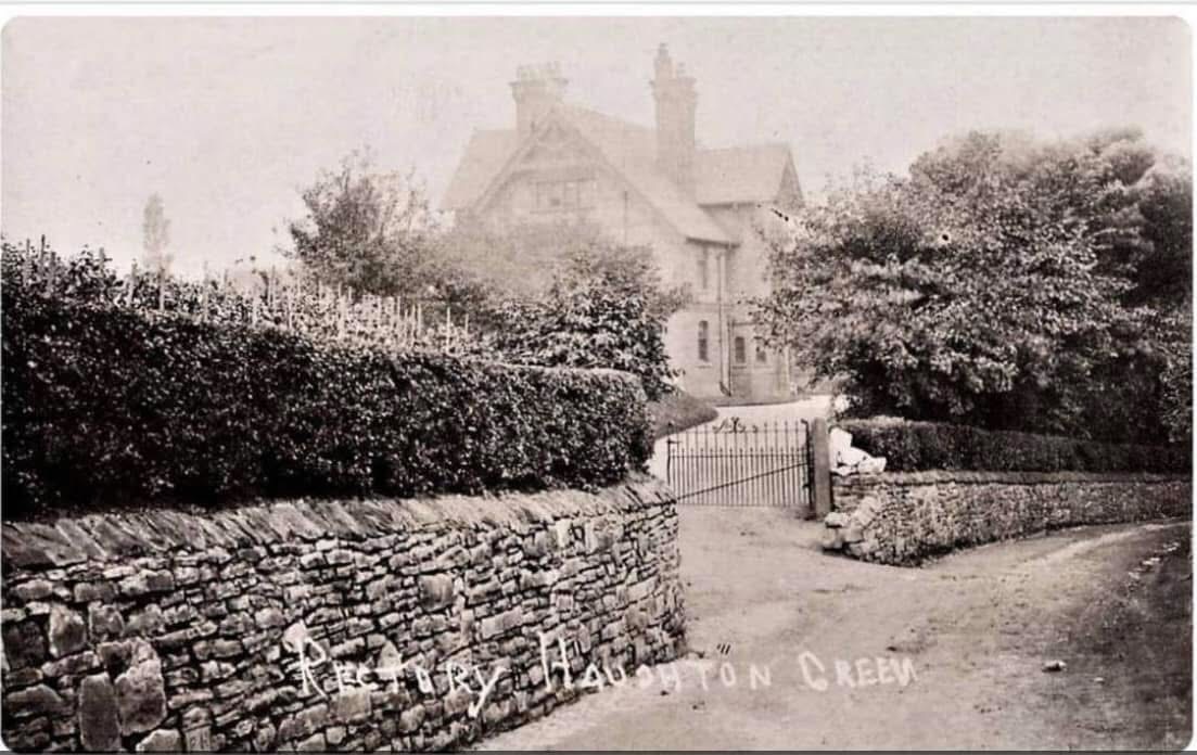 A Victorian photo of the Old Rectory, Haughton Green
